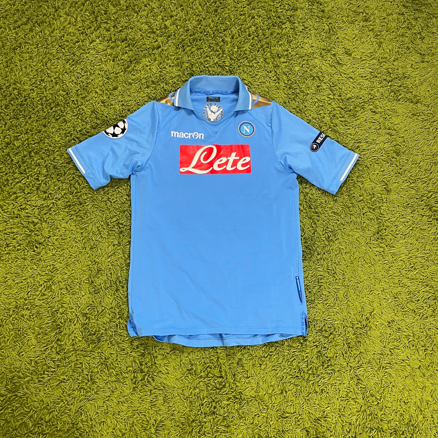 Macron SSC Neapel Inler Trikot blau Größe XL 2011 2012