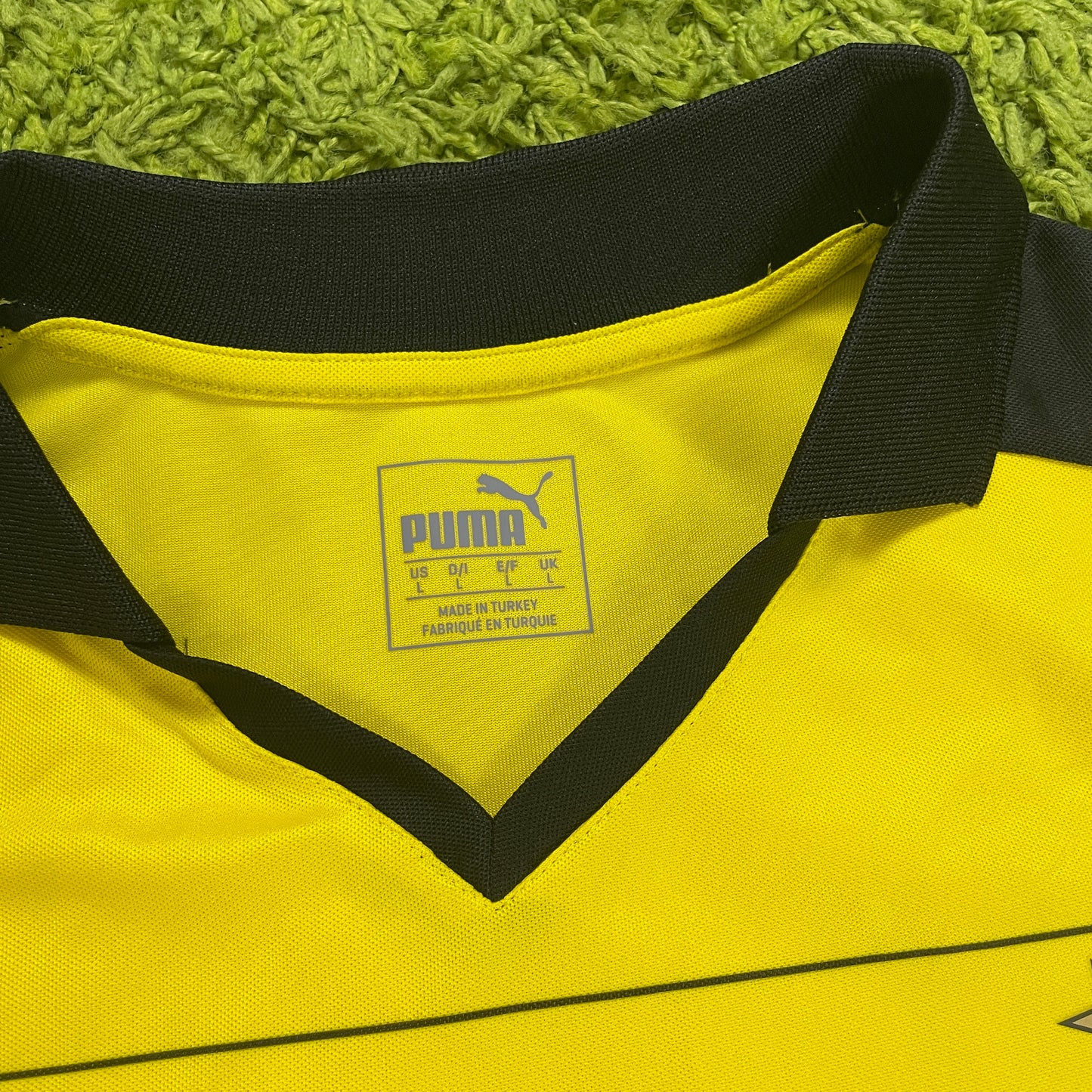 Puma BVB Borussia Dortmund Stankovic Trikot gelb Größe L 2015 2016