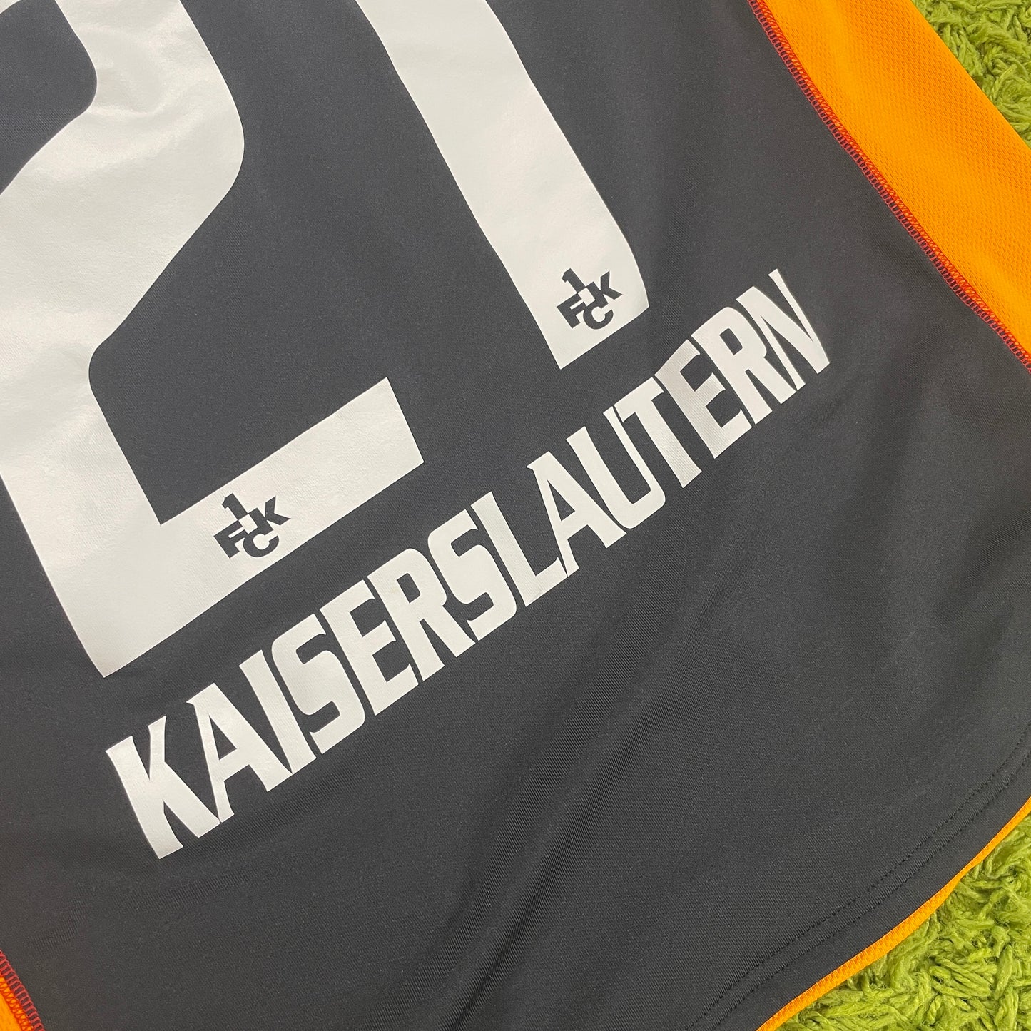 Kappa 1. FC Kaiserslautern Demai Trikot grau Größe L 2008 2009