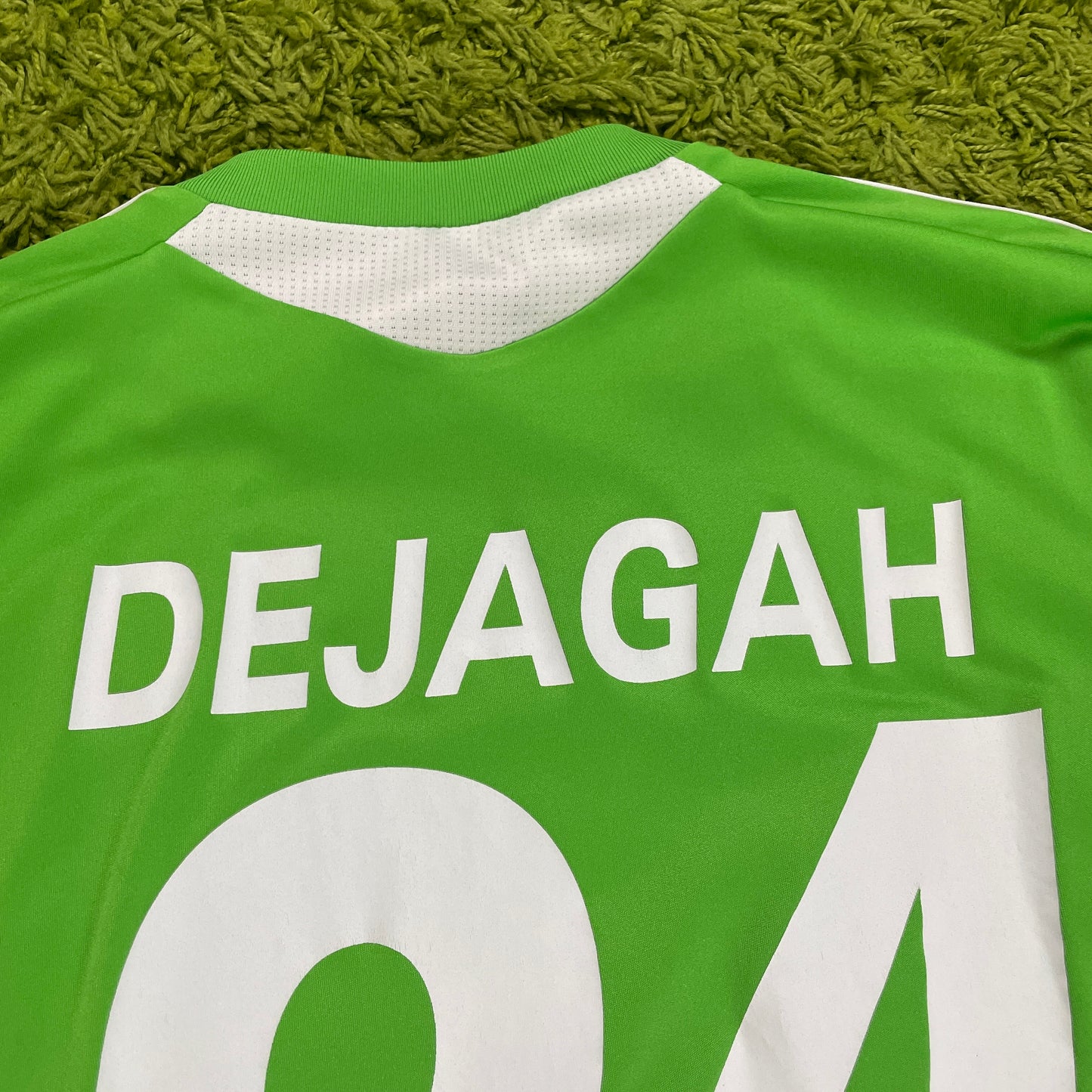 Adidas VFL Wolfsburg Dejagah Trikot grün Größe XL 2011 2012