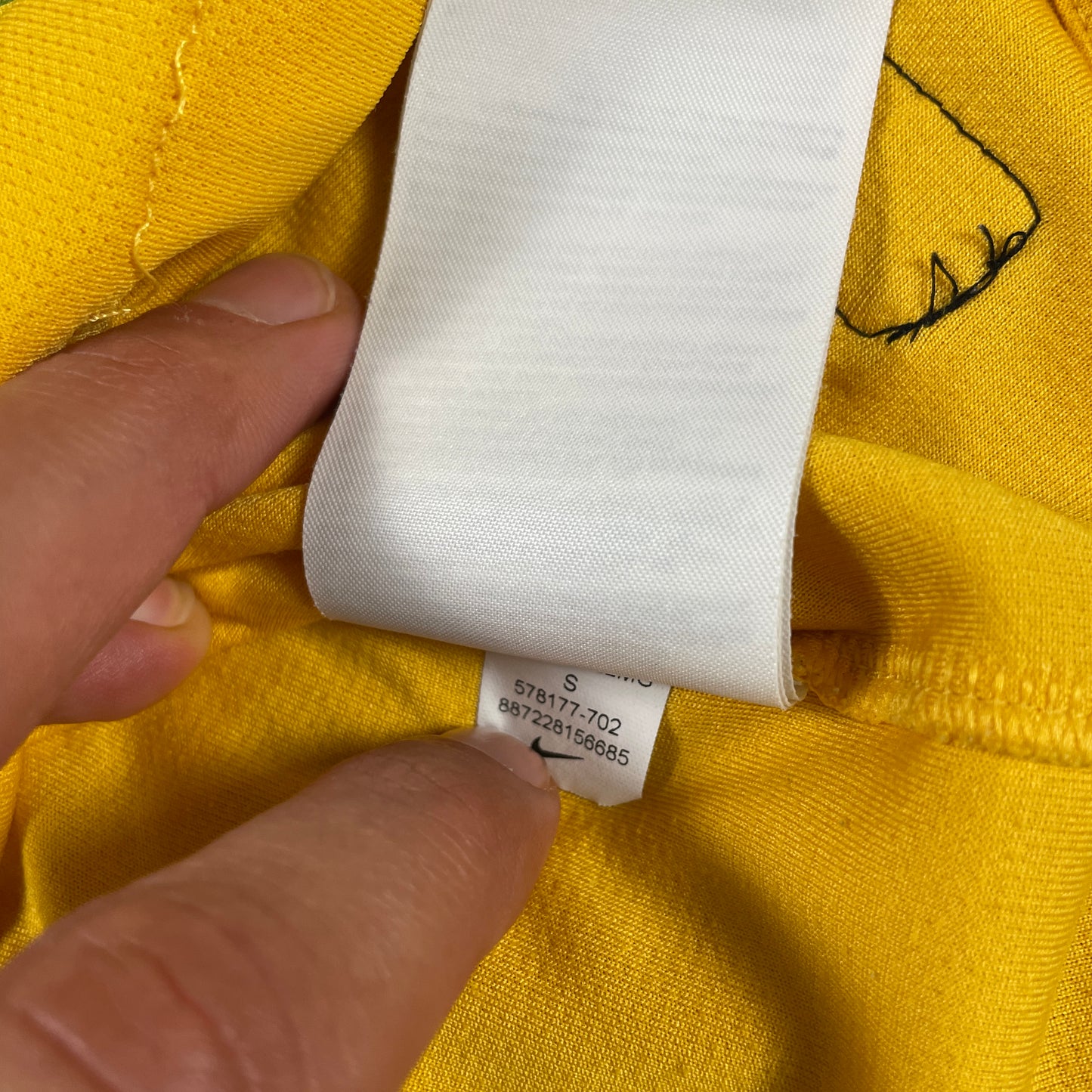 Nike Australien Trikot gelb Größe S 2014