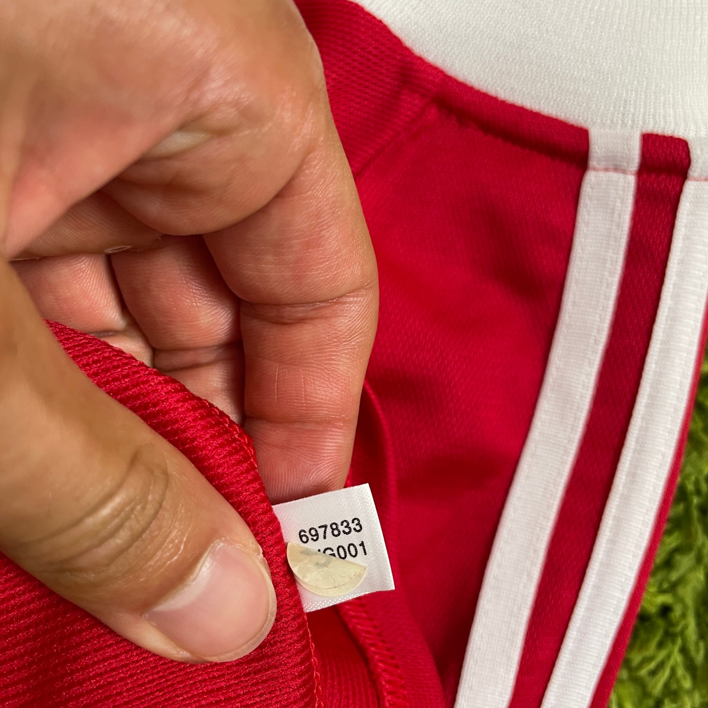 Adidas FC Bayern München Trikot Strunz rot Größe L 2000 2001
