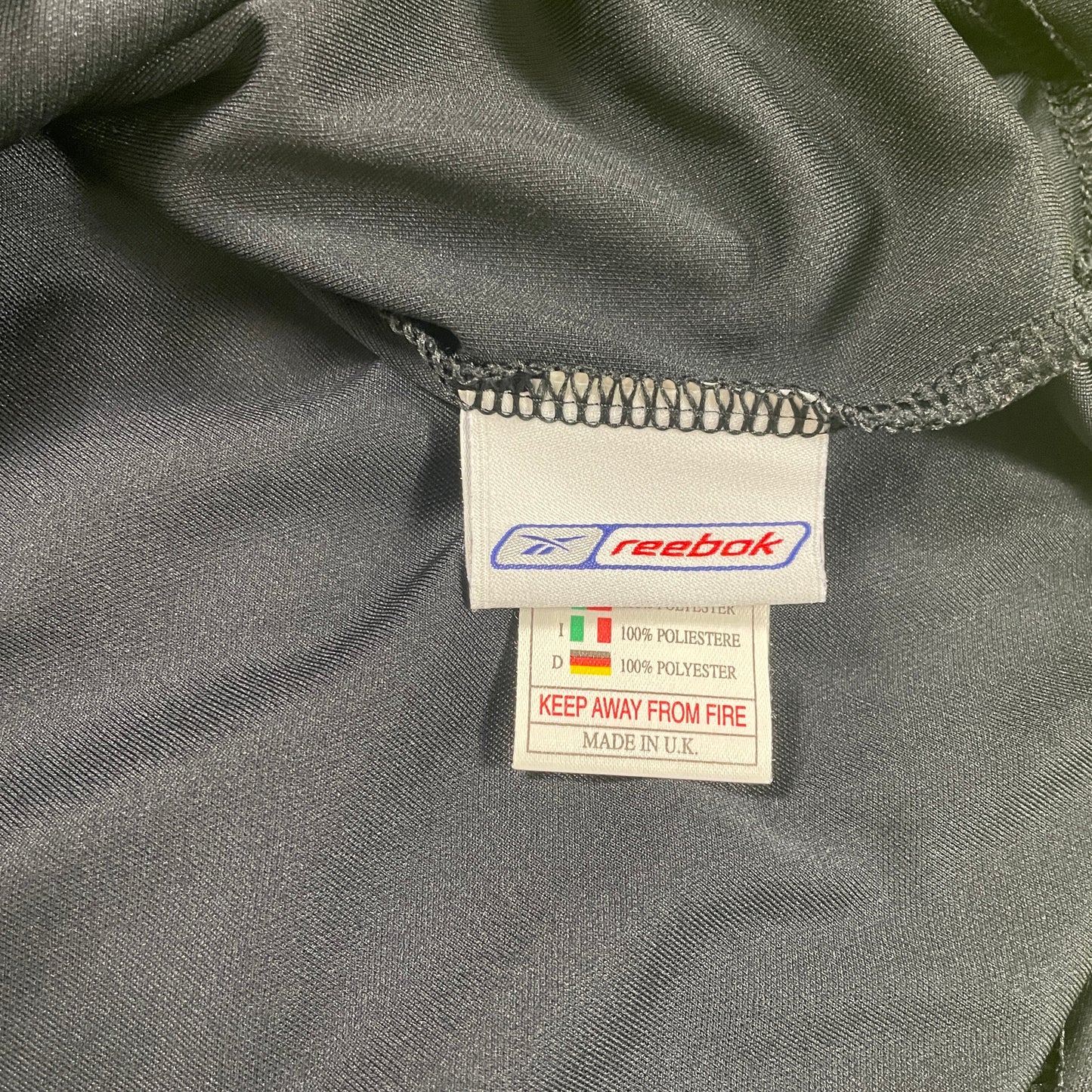 Reebok Borussia Mönchengladbach Van Lent Trikot schwarz Größe XL 2001 2002