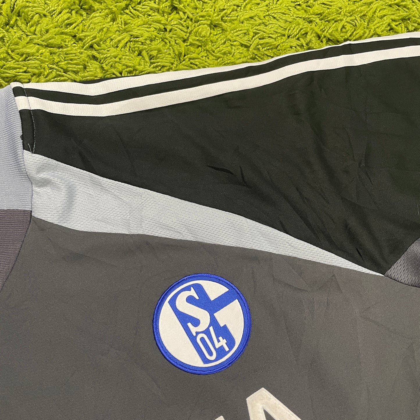 Adidas Schalke 04 Wilmots Trikot grau Größe XL 2001 2002