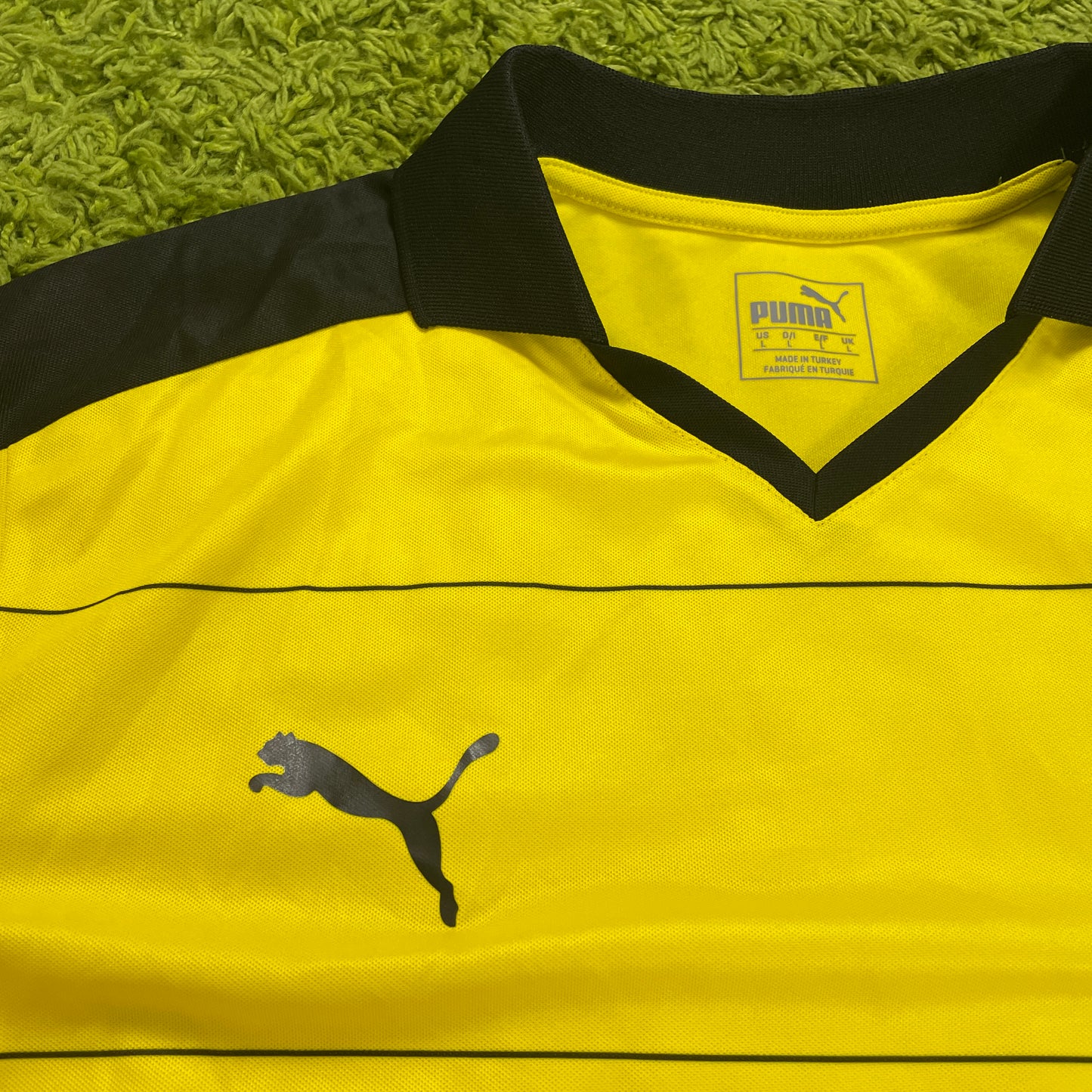 Puma BVB Borussia Dortmund Stankovic Trikot gelb Größe L 2015 2016