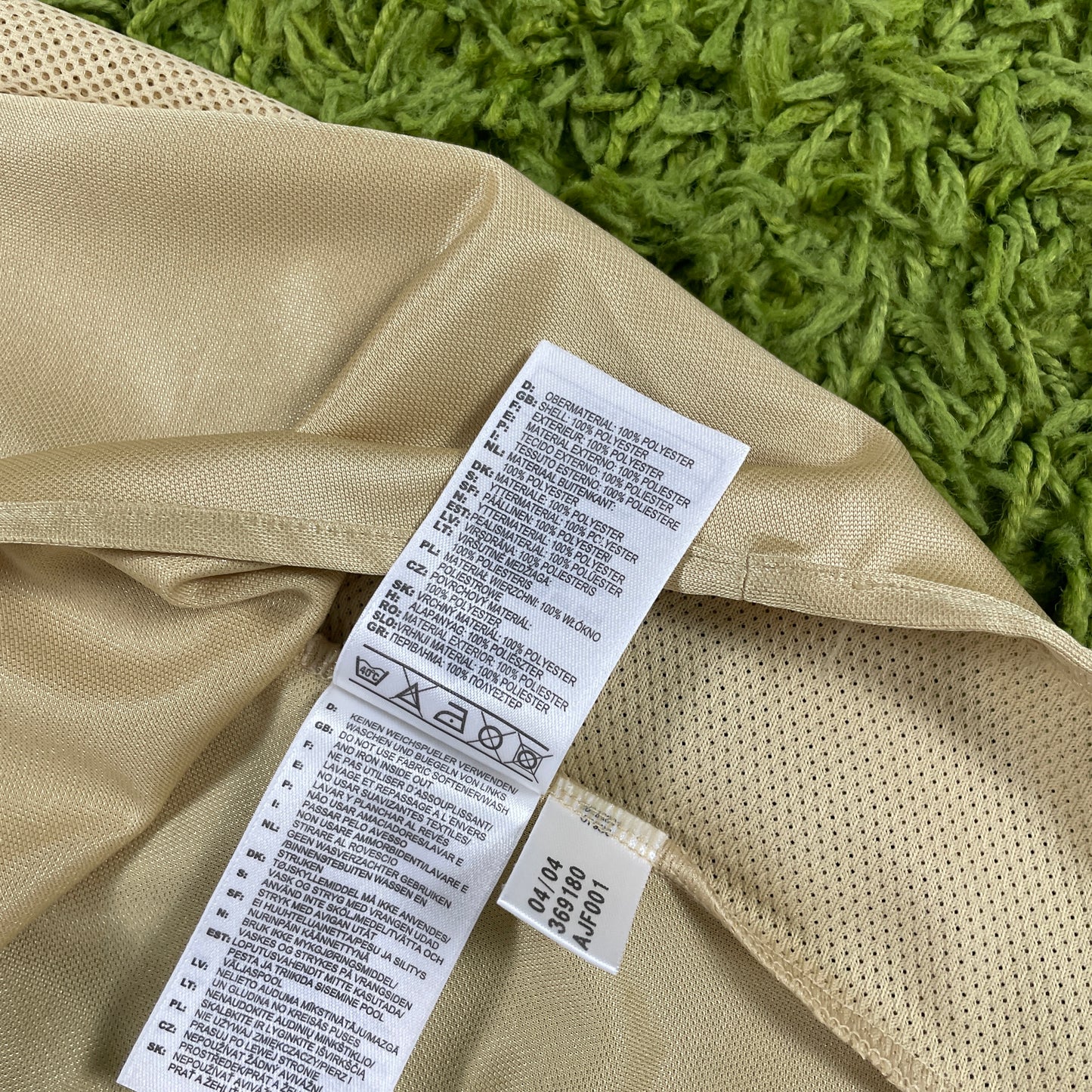 Adidas FC Bayern München Trikot Gold Größe L 2004 2005