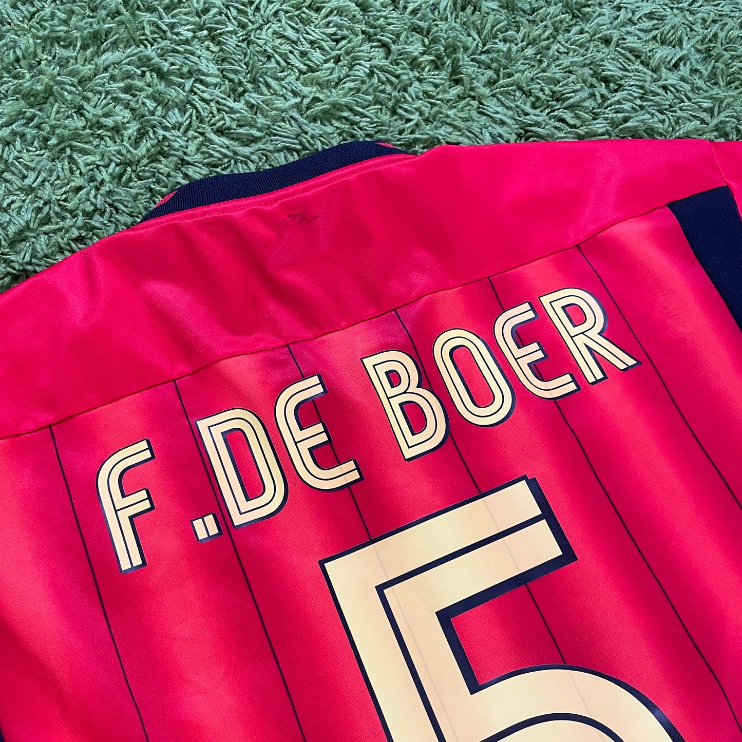 Umbro Galatasaray SK Frank de Boer Trikot rot Größe XL 2003 2004