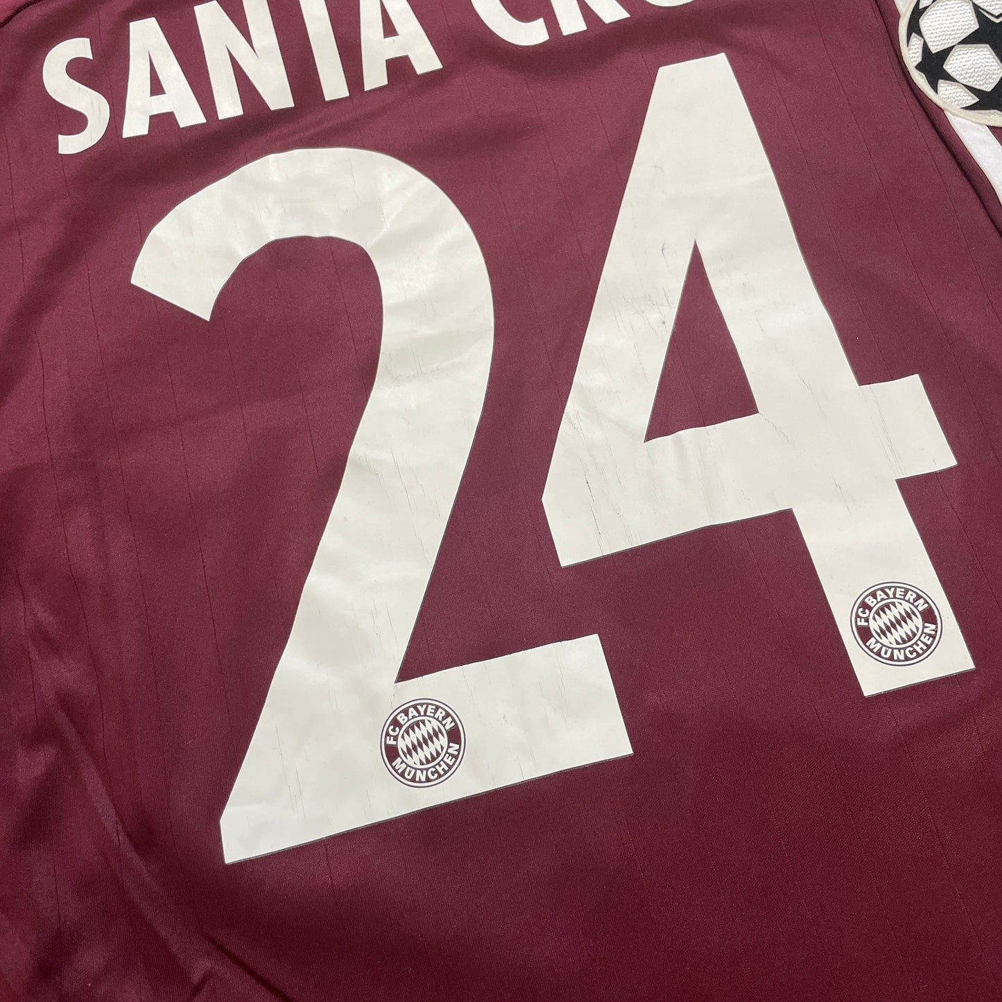 Adidas FC Bayern München Trikot Santa Cruz rot Größe M 2006 2007