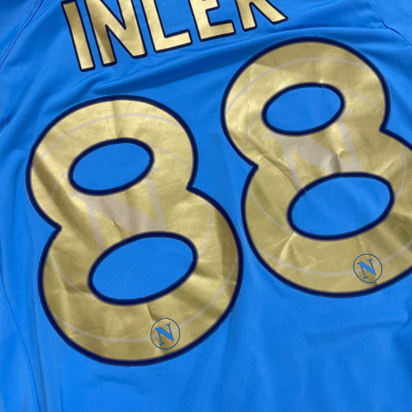 Macron SSC Neapel Inler Trikot blau Größe XL 2011 2012