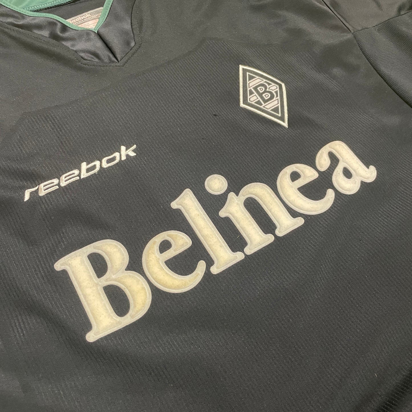 Reebok Borussia Mönchengladbach Van Lent Trikot schwarz Größe XL 2001 2002
