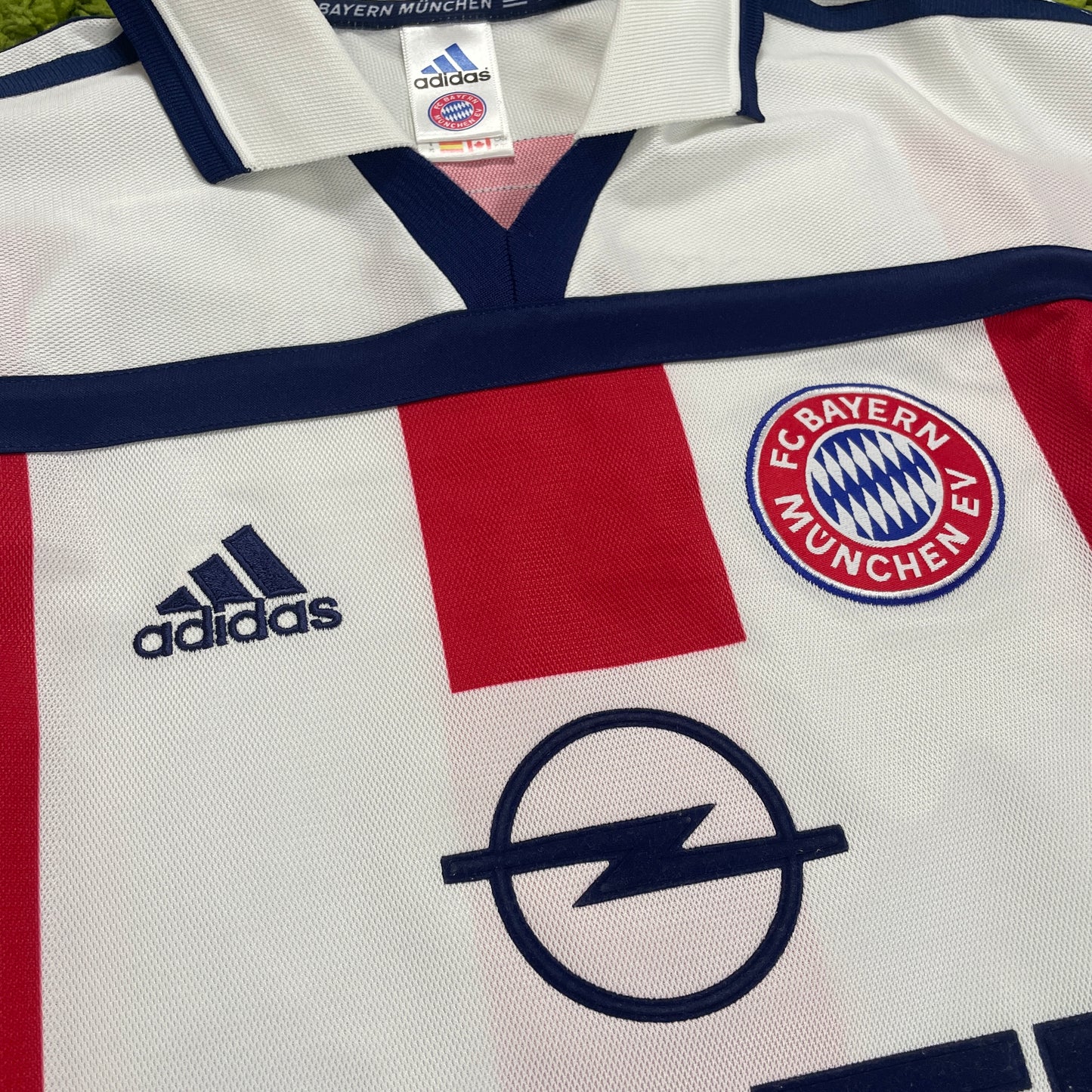 Adidas FC Bayern München Trikot weiß Salihamidzic Größe XL 2000 2002