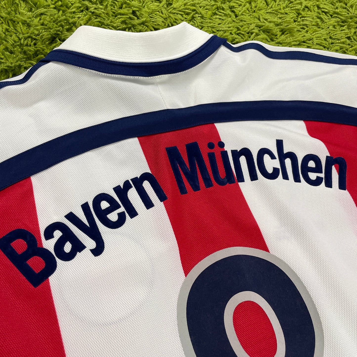 Adidas FC Bayern München Trikot weiß Strunz Größe L 2000 2002