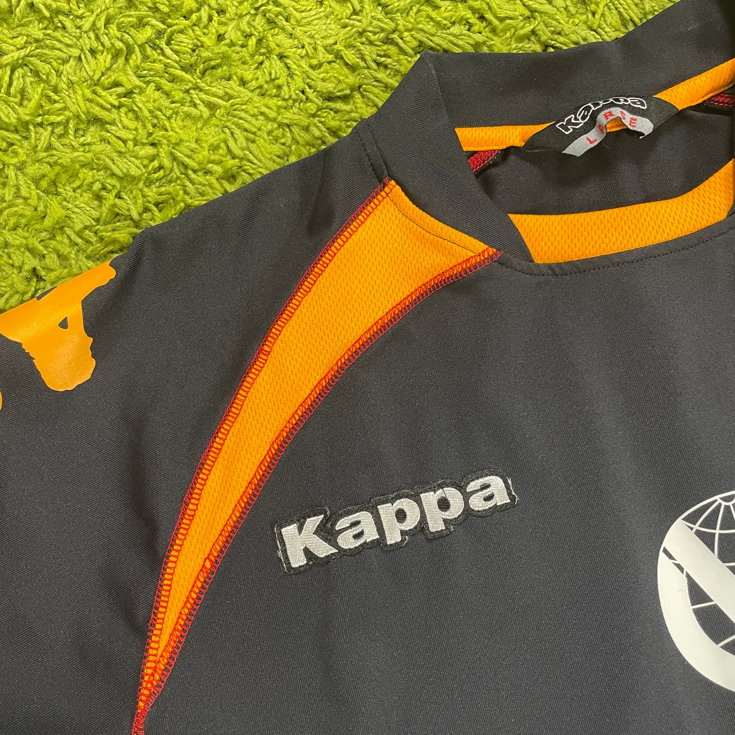 Kappa 1. FC Kaiserslautern Demai Trikot grau Größe L 2008 2009