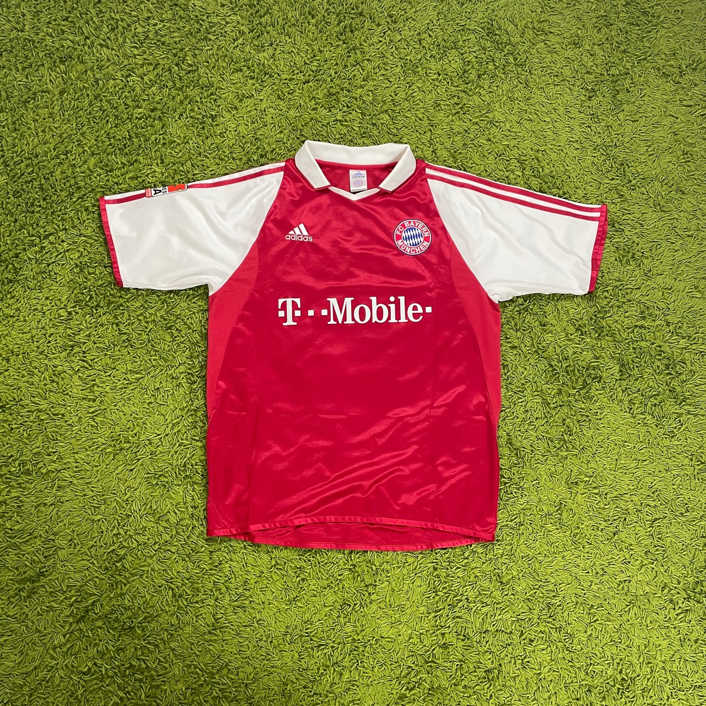 Adidas FC Bayern München Hargreaves Trikot rot Größe M 2003 2004