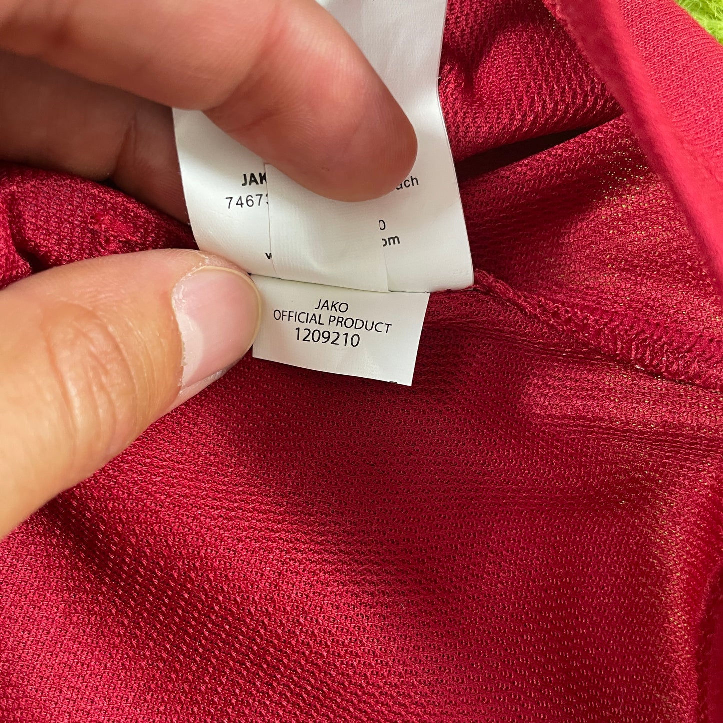 Jako Hannover 96 Huszti Trikot Größe XL 2012 2013 rot
