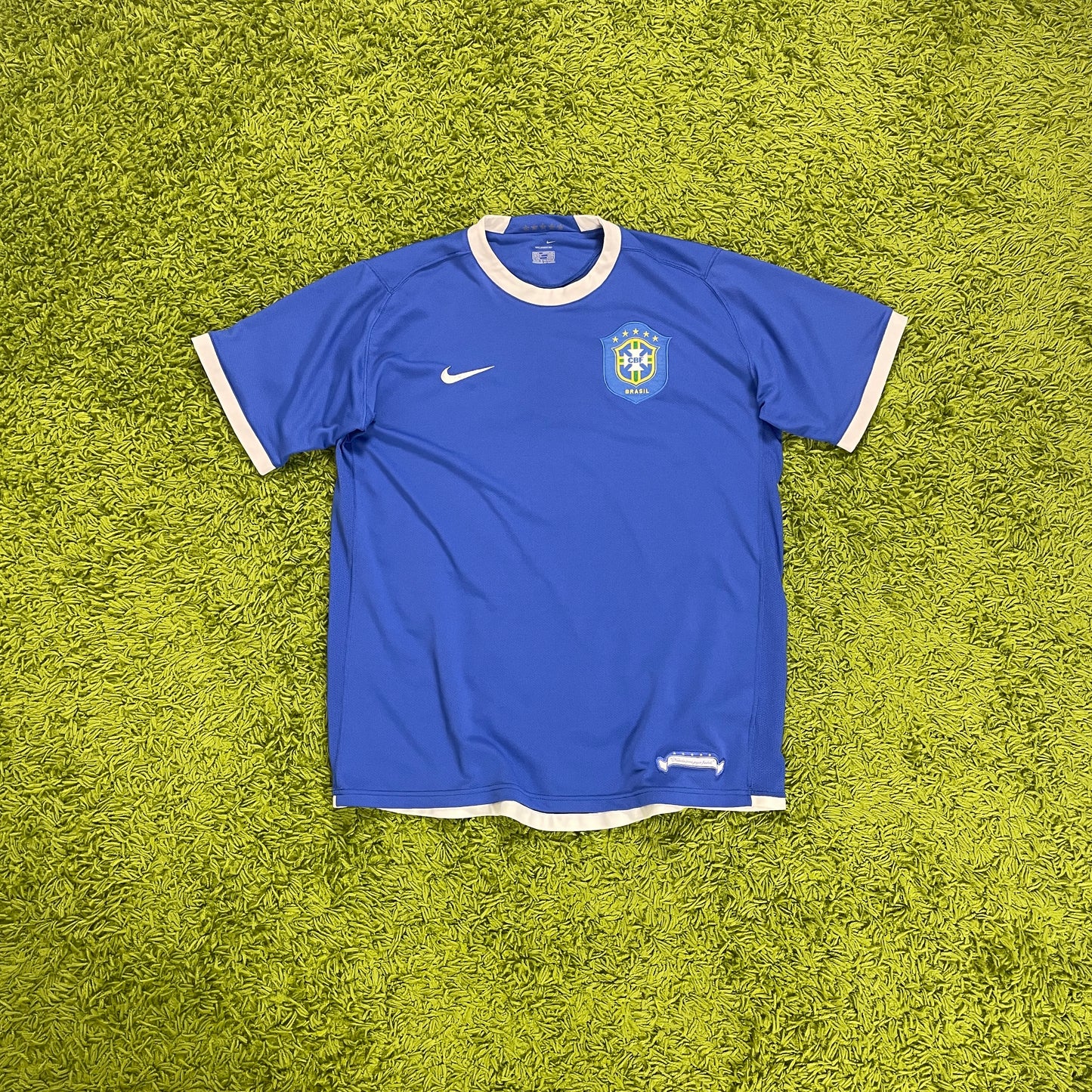 Nike Brasilien Trikot blau Größe L 2006 2008