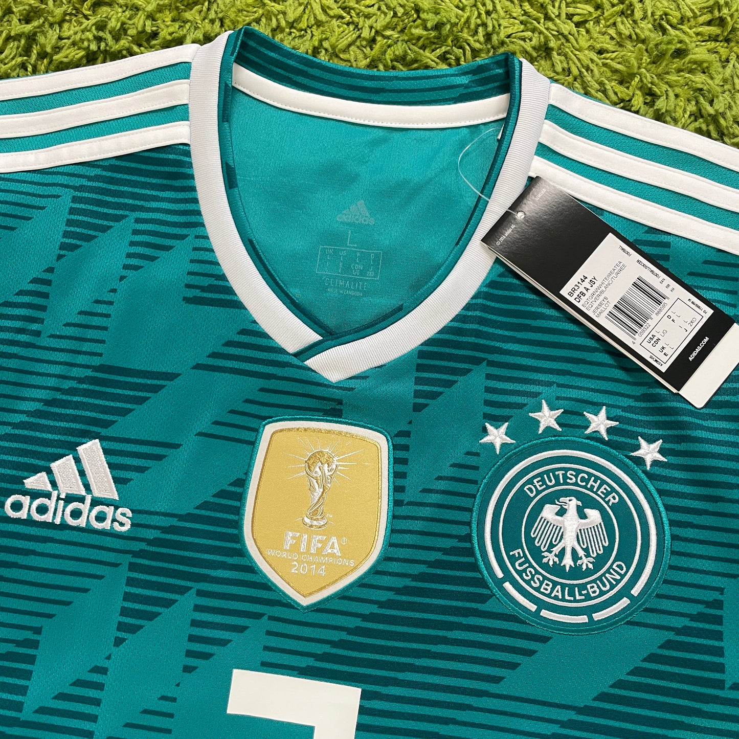 Adidas Deutschland Draxler Trikot grün Größe L 2018