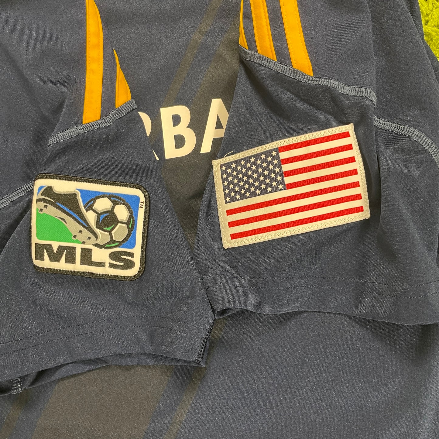 Adidas LA Galaxy Beckham Trikot blau Größe M 2008 2009