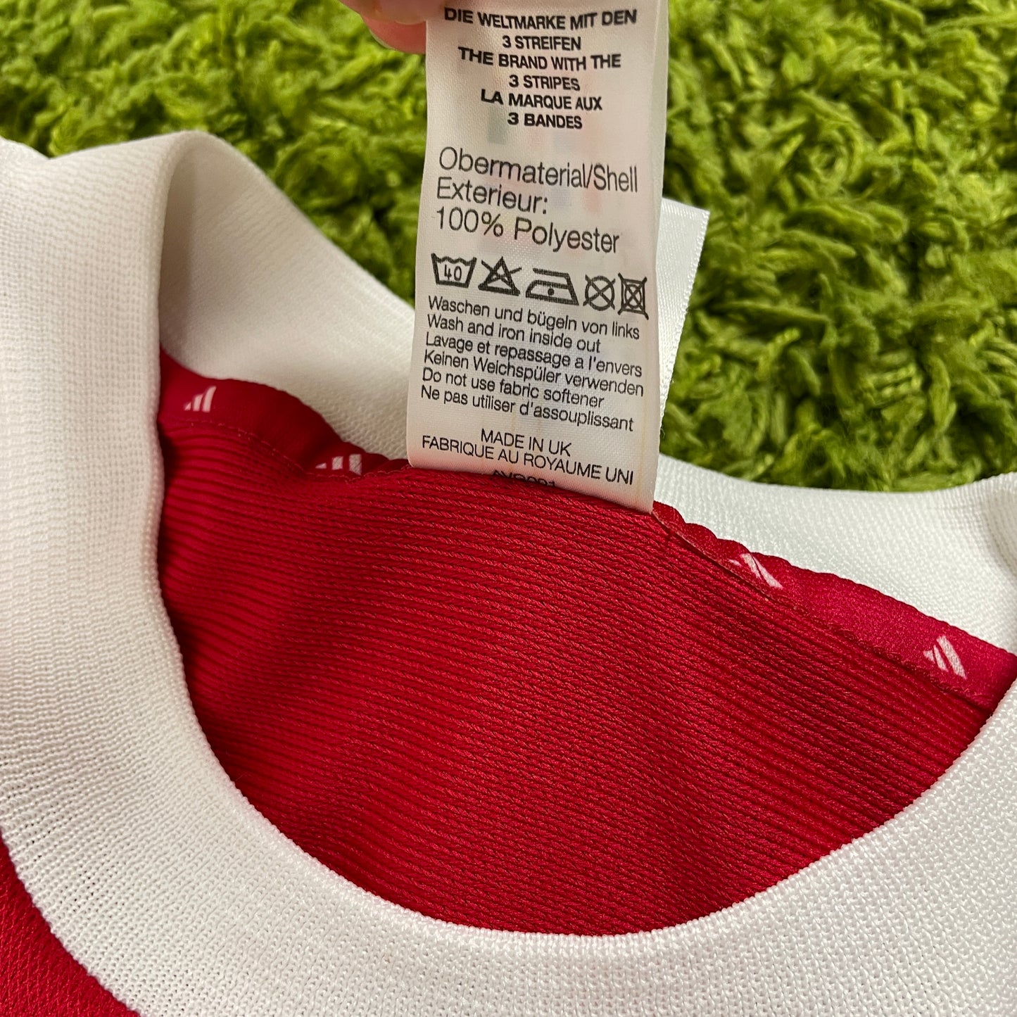 Adidas FC Bayern München Trikot Strunz rot Größe L 2000 2001