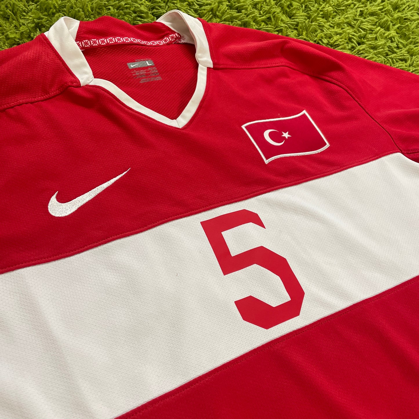 Nike Türkei Emre Belözoglu Trikot rot Größe L 2008