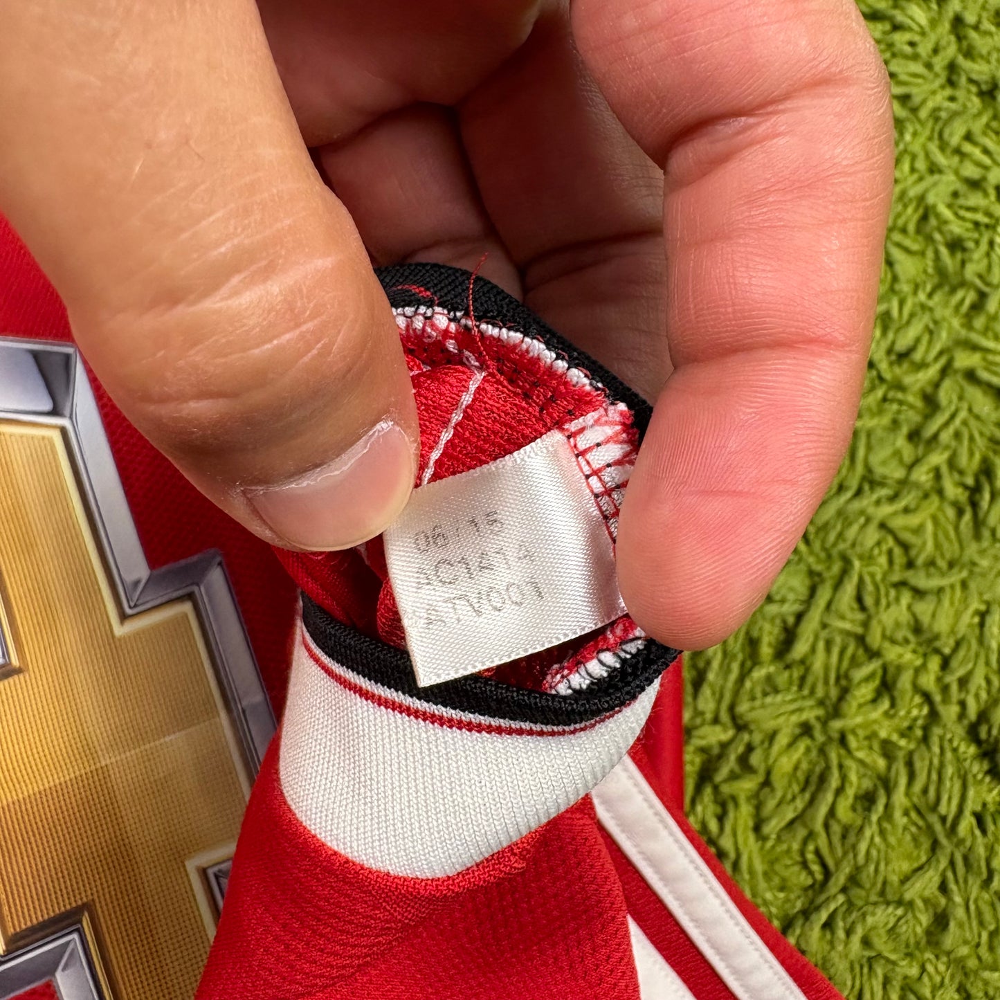 Adidas Manchester United Rooney Trikot rot Größe M 2015 2016