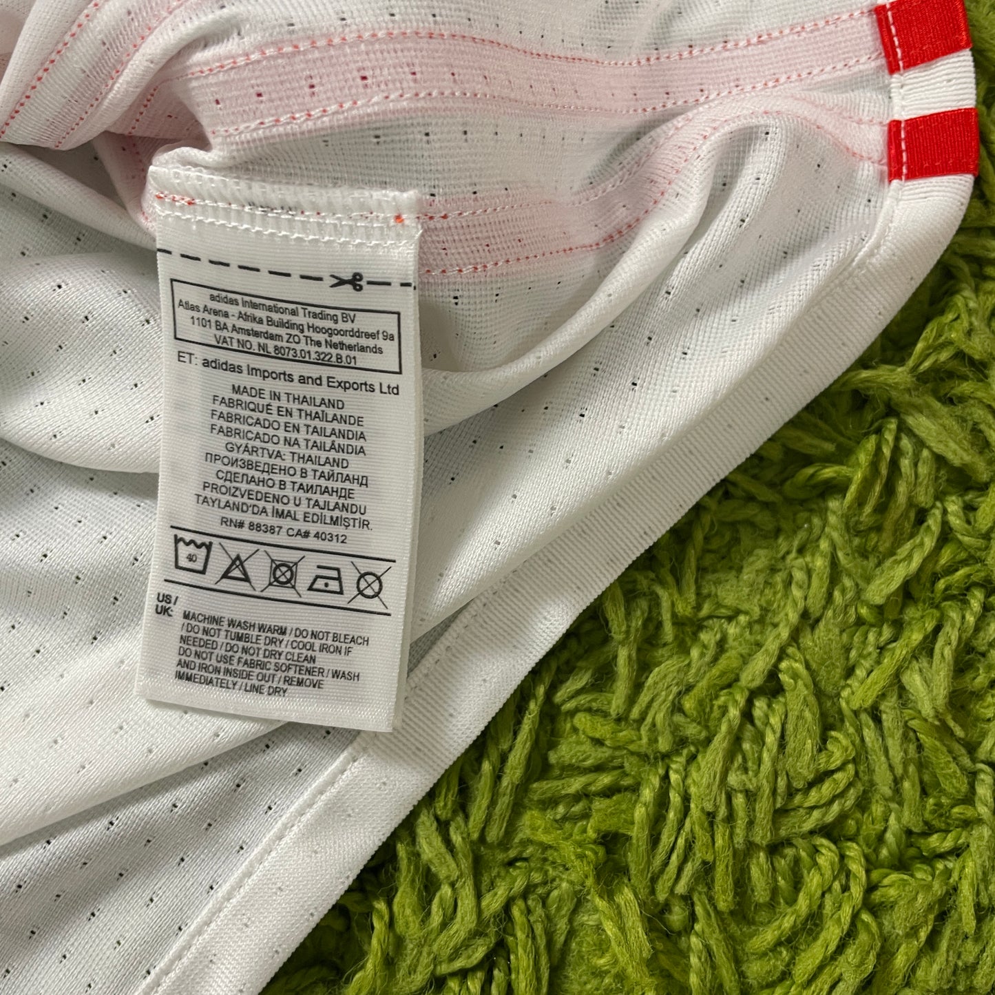 Adidas Russland Trikot weiß Größe L 2016