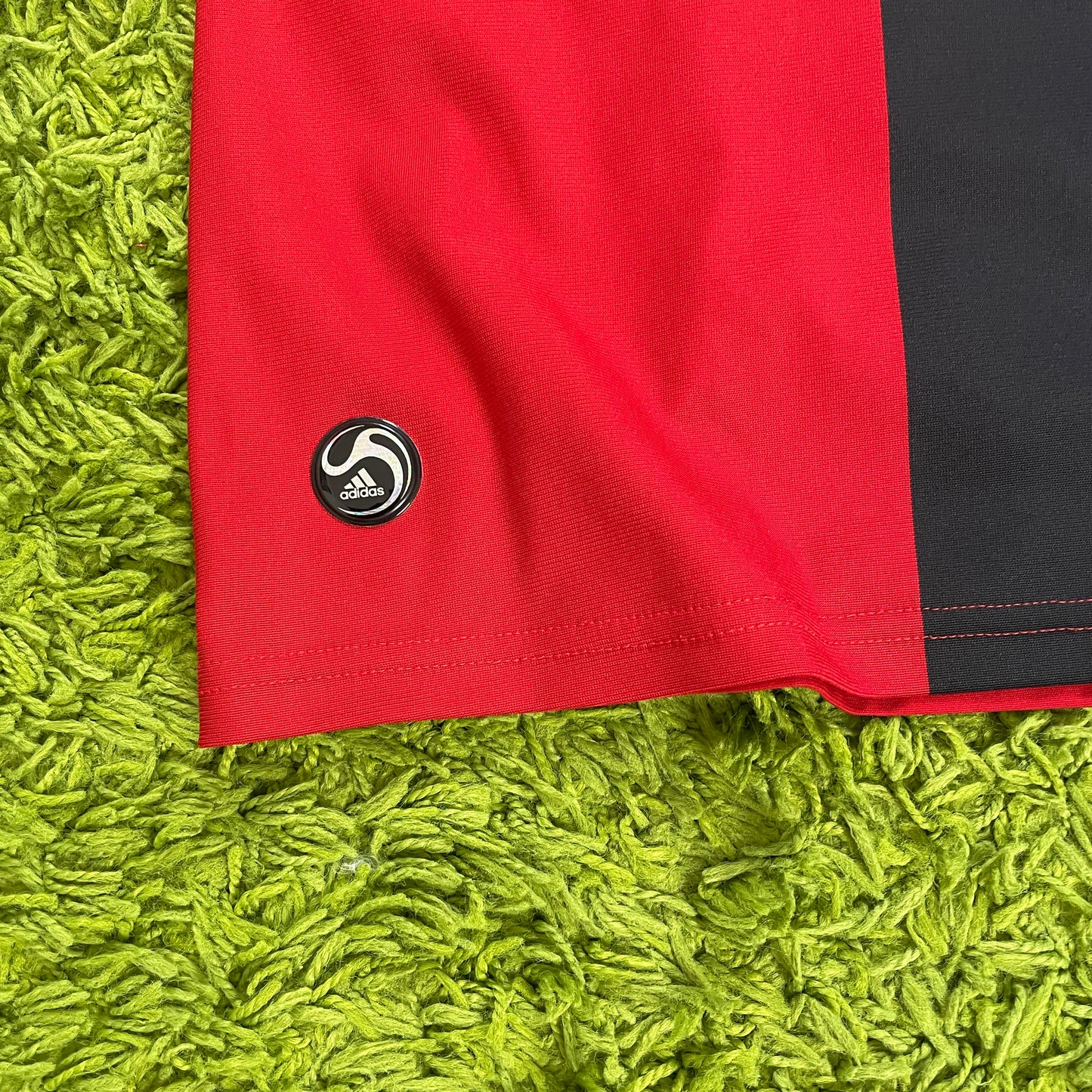 Adidas Deutschland Trikot rot schwarz Größe M 2008