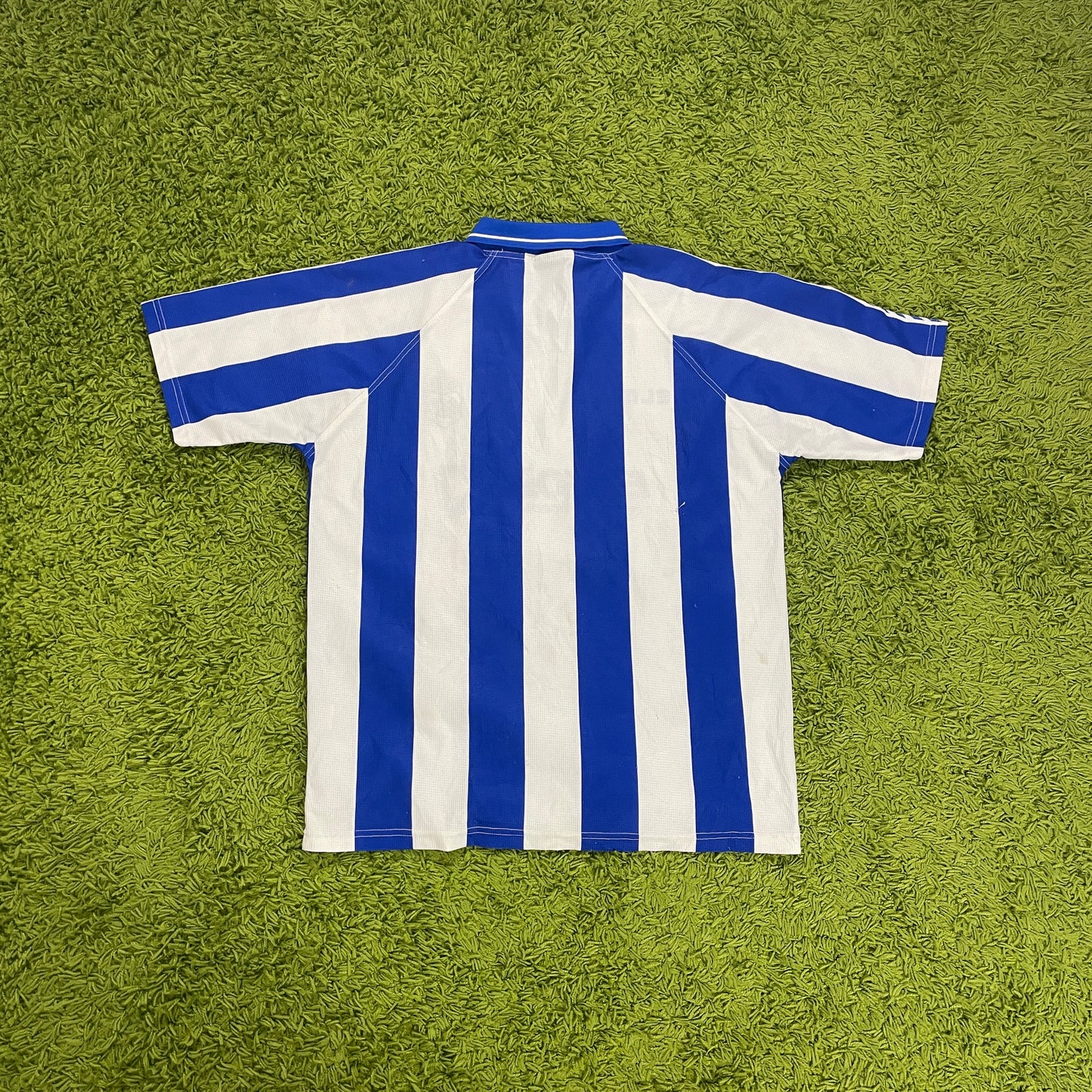 Kelme Huelva Trikot blau Größe L - XL 1996 1997