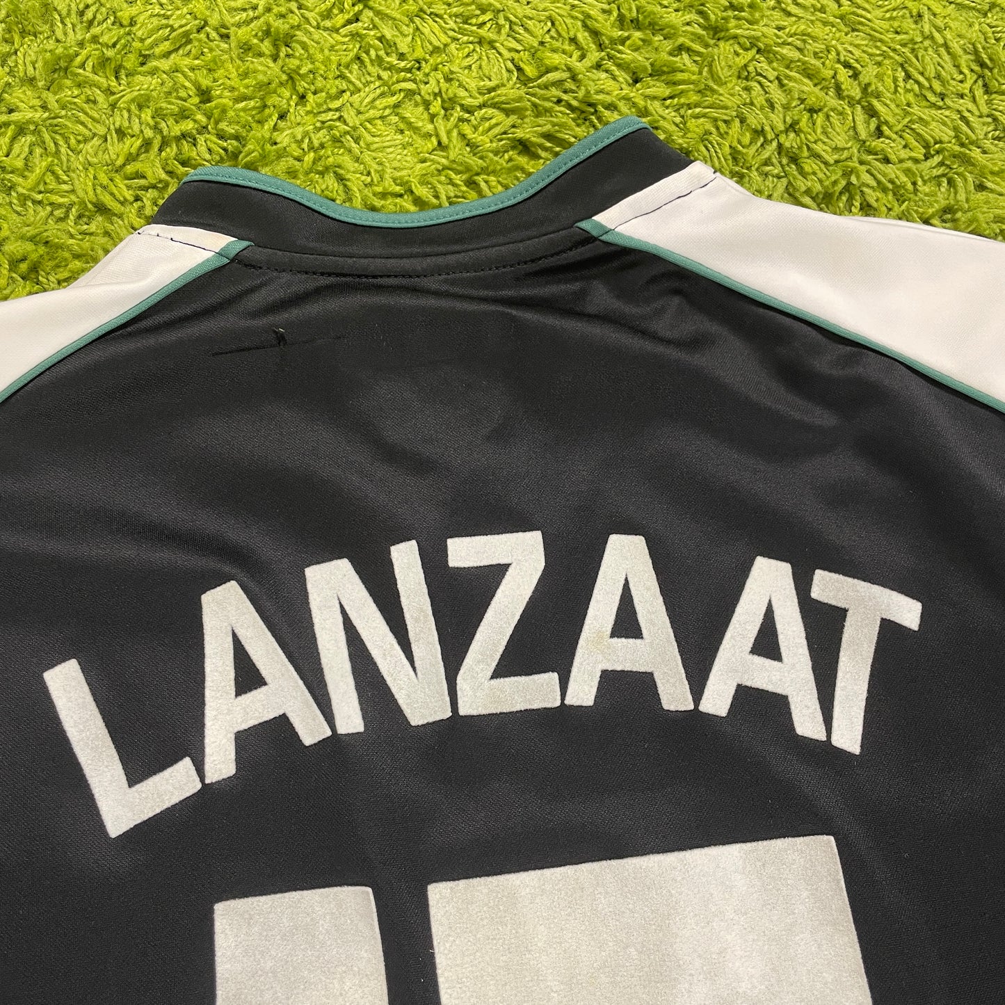 Reebok Borussia Mönchengladbach Lanzaat Trikot schwarz Größe XXL 2001 2002