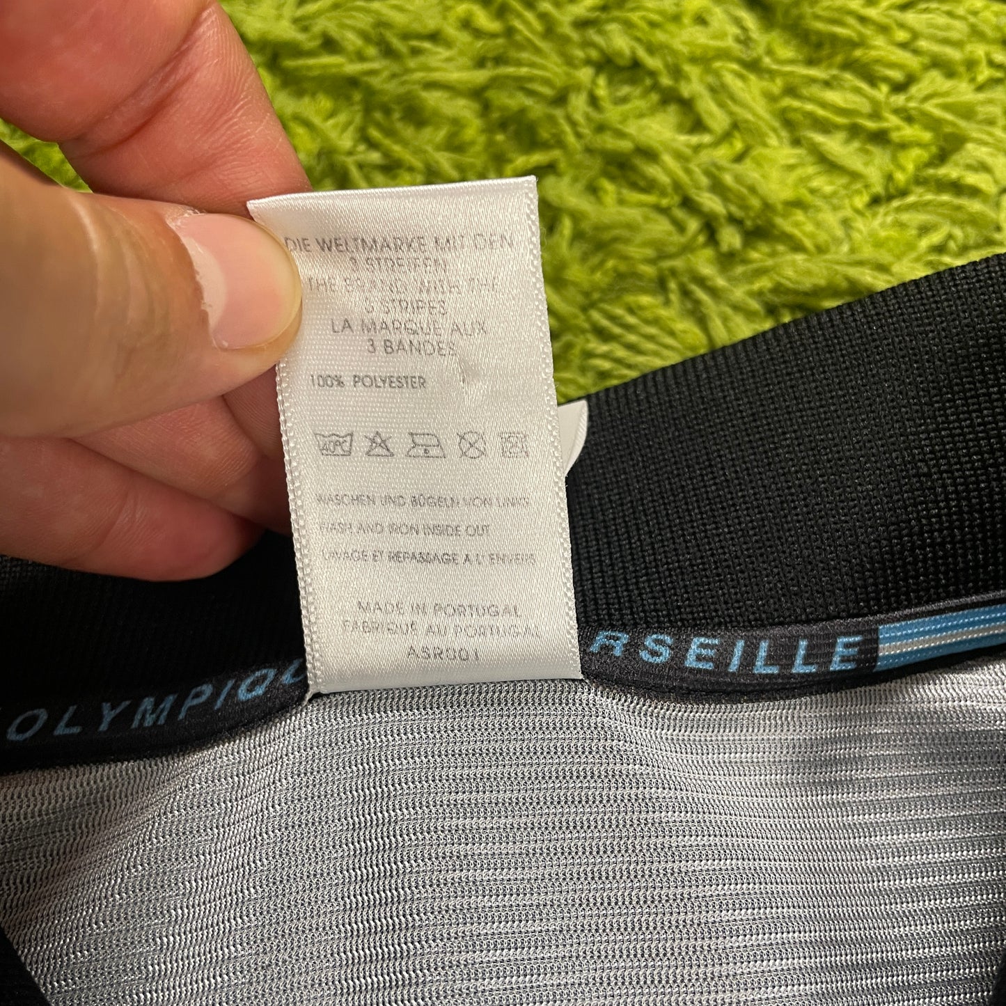 Adidas Olympique Marseille Trikot schwarz Größe XL 1999 2000