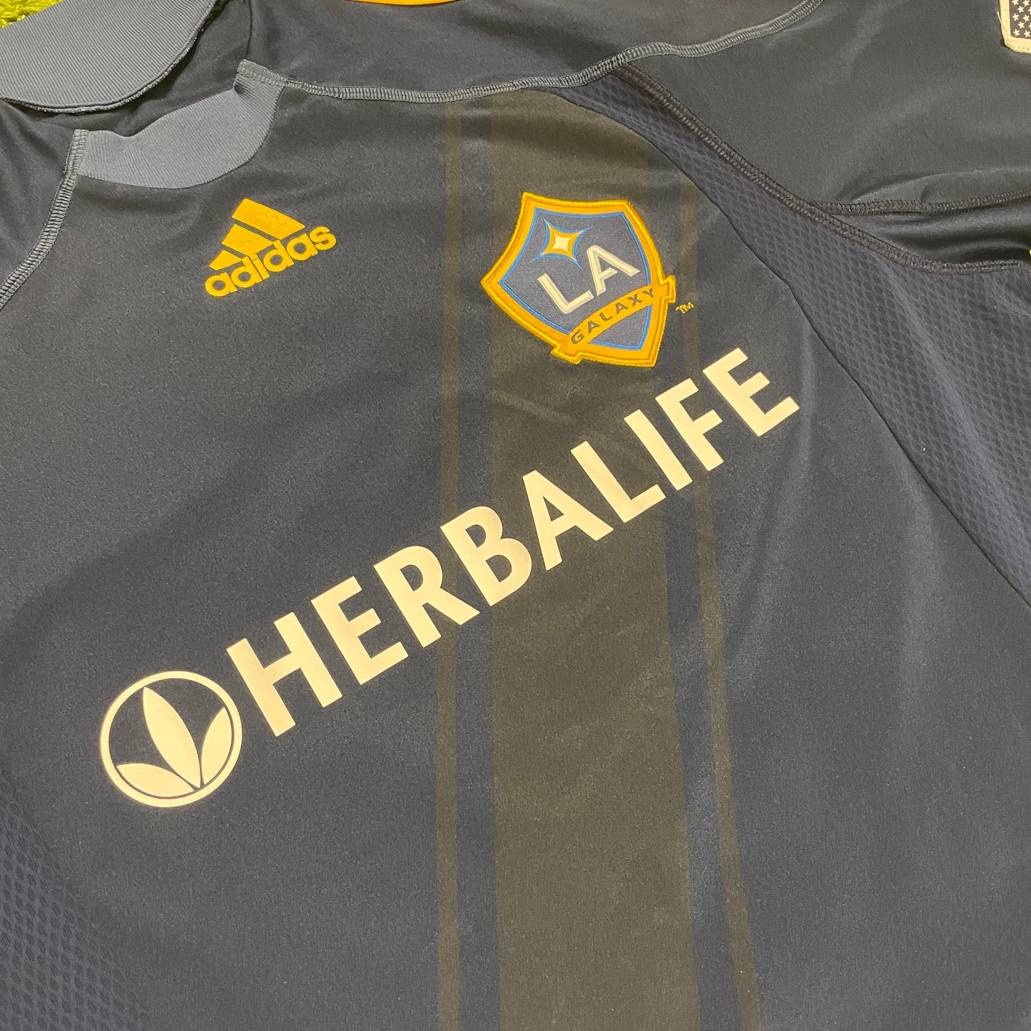 Adidas LA Galaxy Beckham Trikot blau Größe M 2008 2009