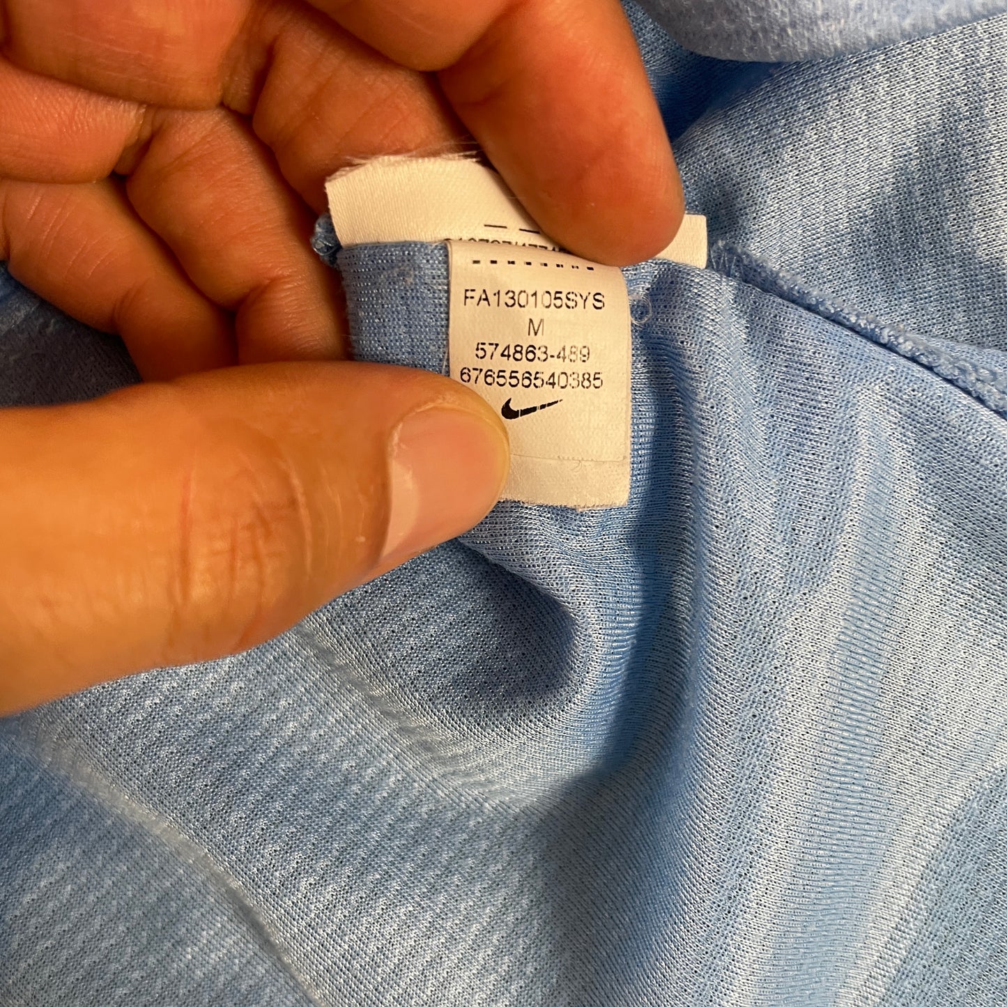 Nike Manchester City Trikot hellblau Größe M 2013 2014