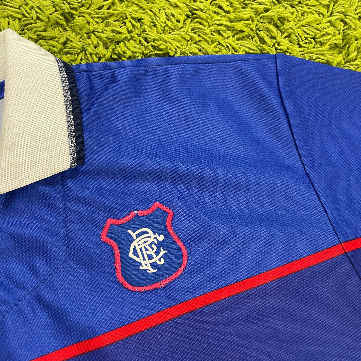 Nike Glasgow Rangers Trikot blau Größe XL 1997 1999