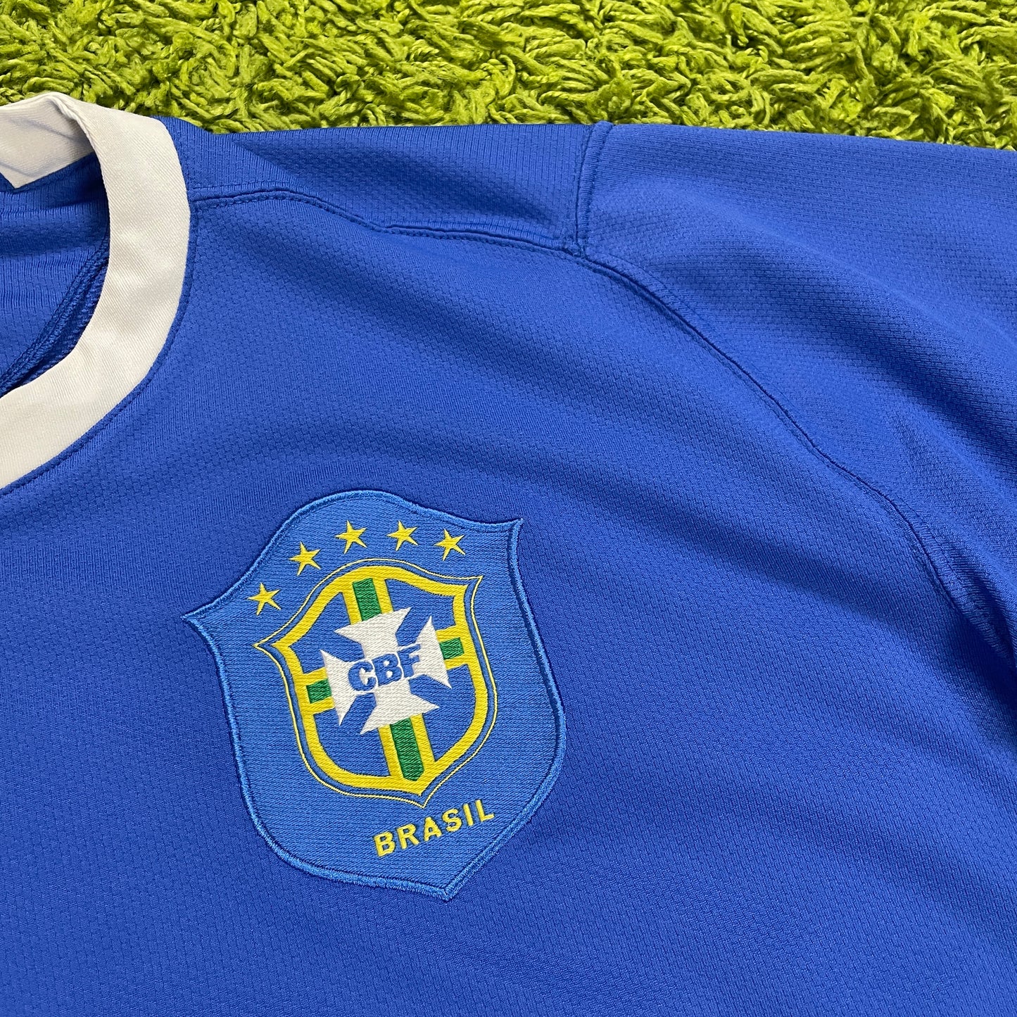 Nike Brasilien Trikot blau Größe L 2006 2008
