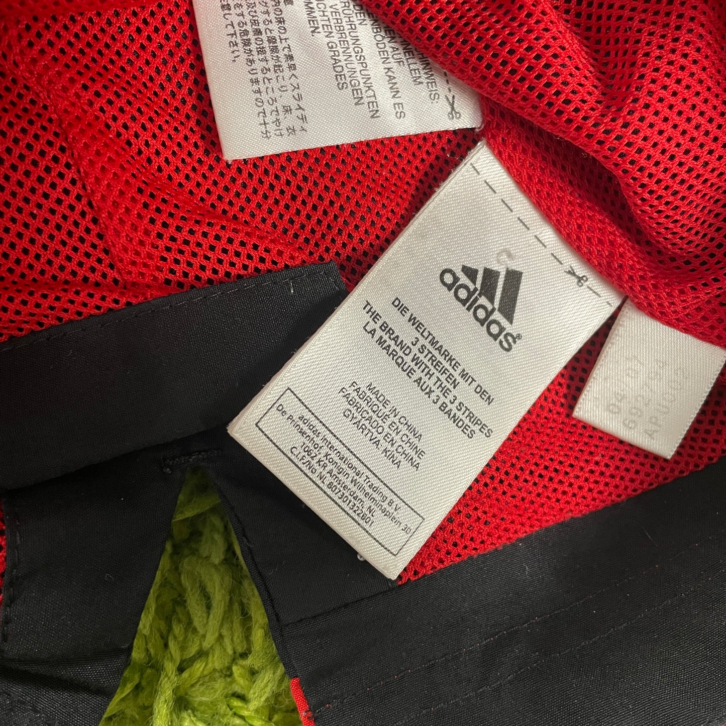 Adidas AC Mailand Milan Trainingsjacke Trackjacket schwarz Größe L 2007