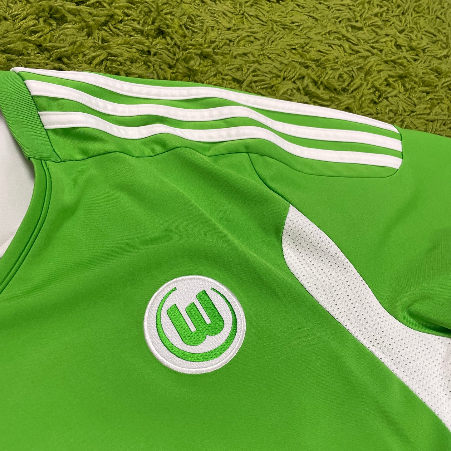 Adidas VFL Wolfsburg Dejagah Trikot grün Größe XL 2011 2012