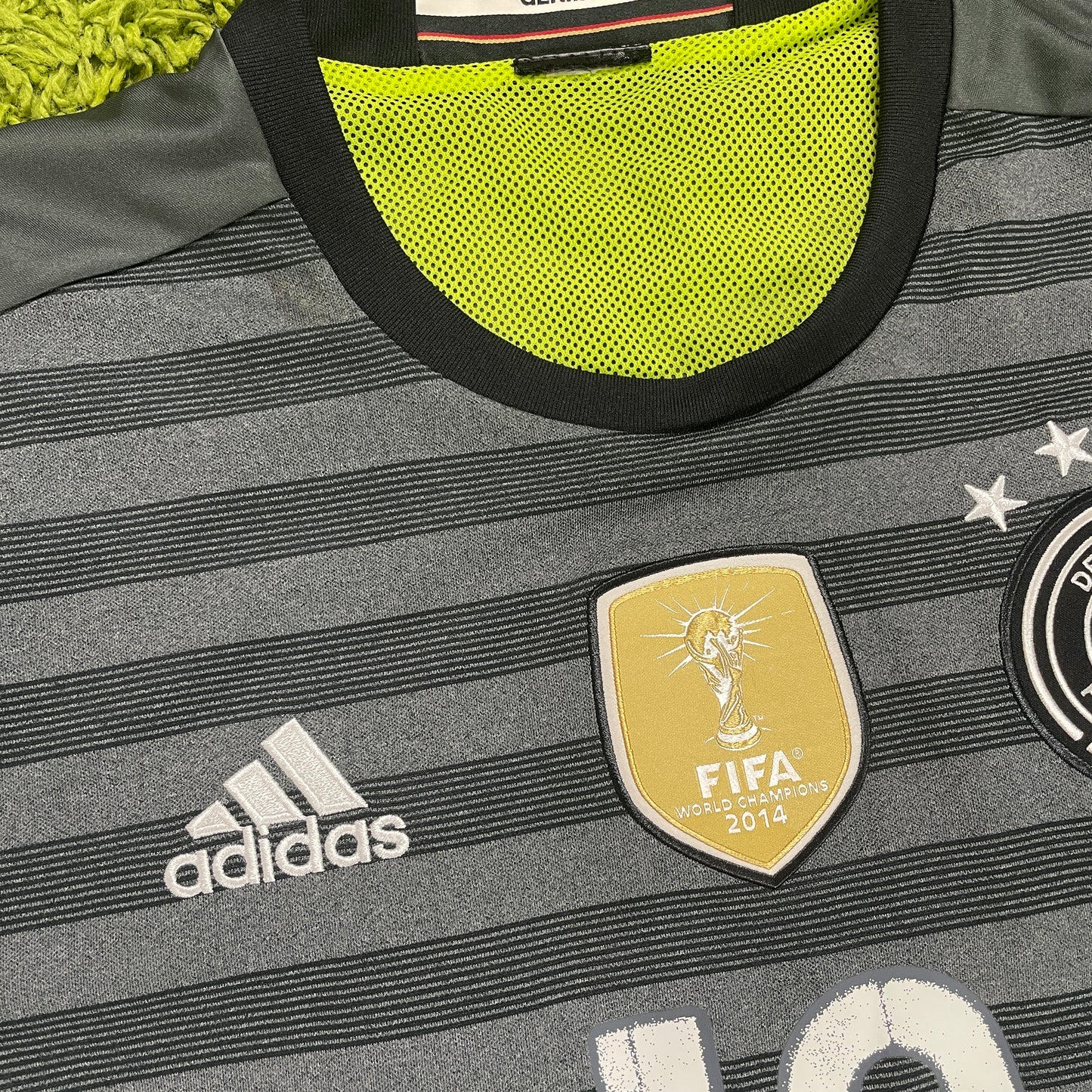 Adidas Deutschland Trikot grau Götze Größe L 2016