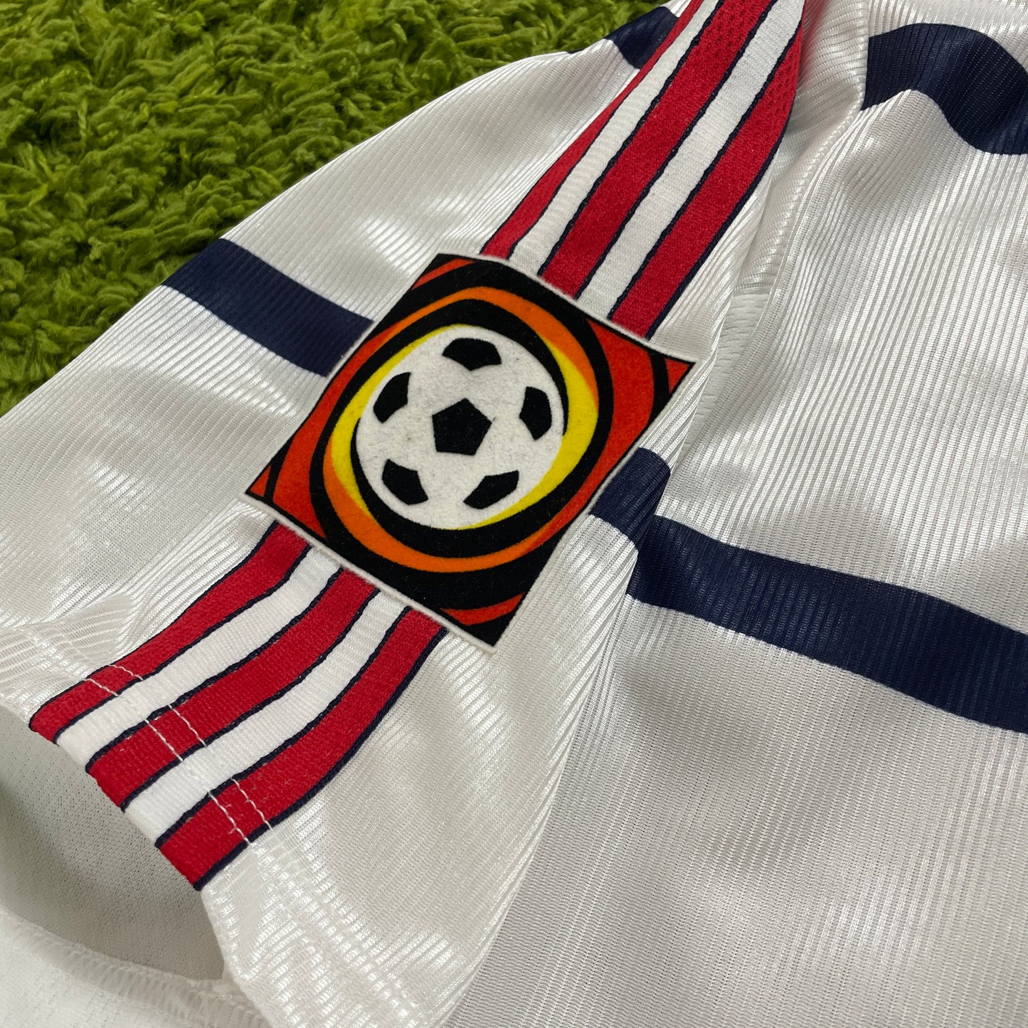 Adidas FC Bayern München Strunz Trikot weiß Größe L 1998 2000