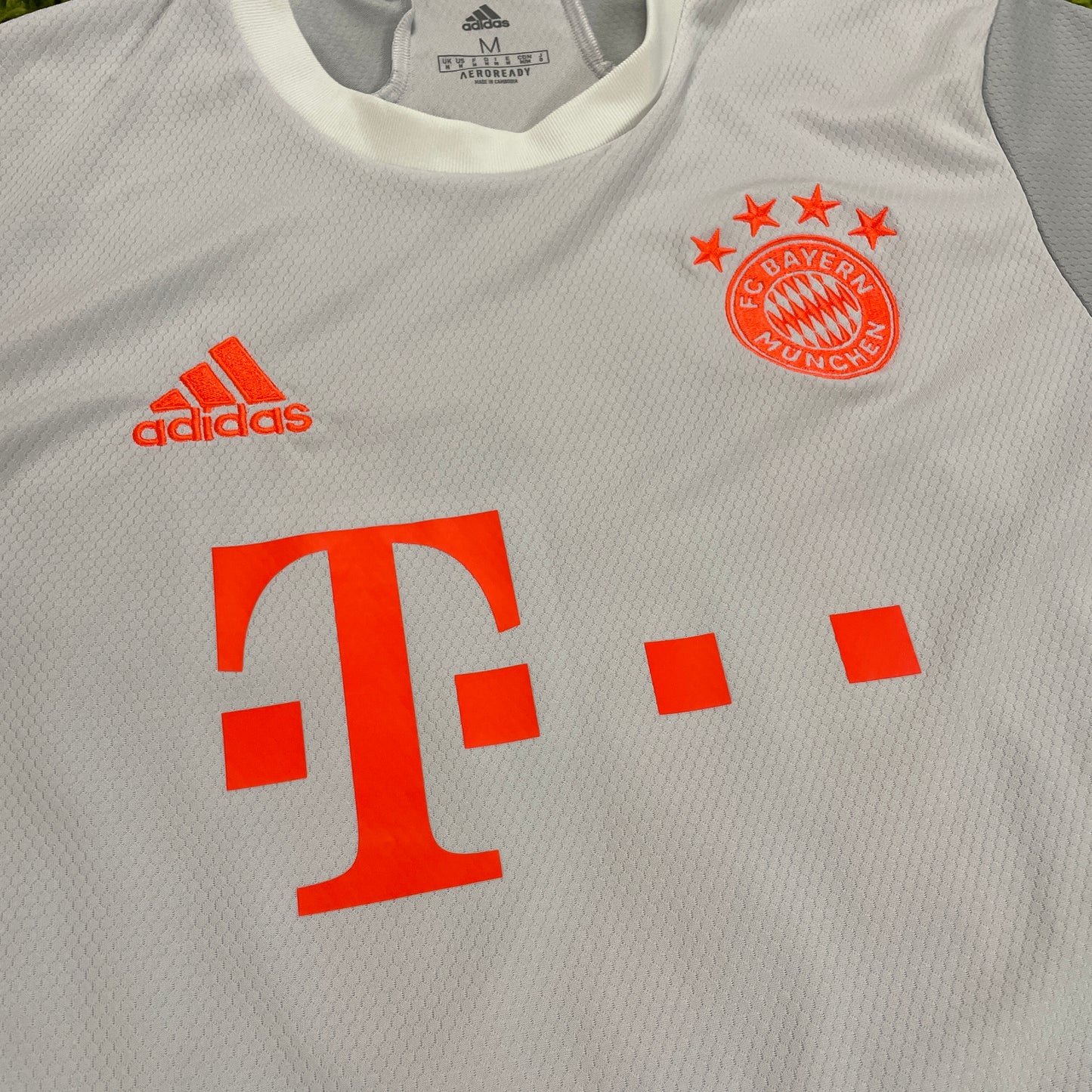 Adidas FC Bayern München Sane Trikot grau Größe M 2020 2021