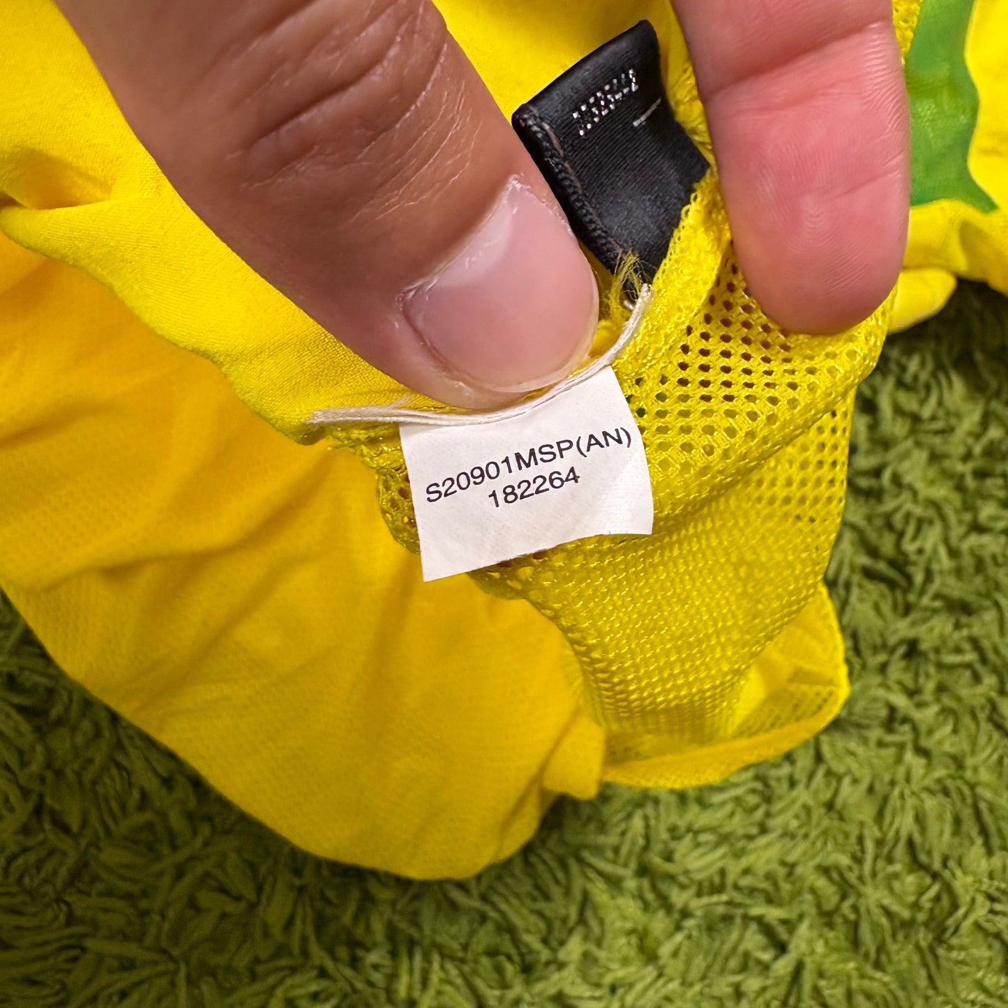 Nike Brasilien Ronaldo Trikot Gelb Größe M 2002 Player Version Spielertrikot