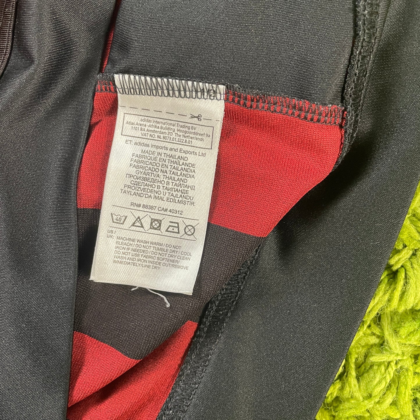 Adidas AC Mailand Milan Trikot schwarz Größe M 2015 2016