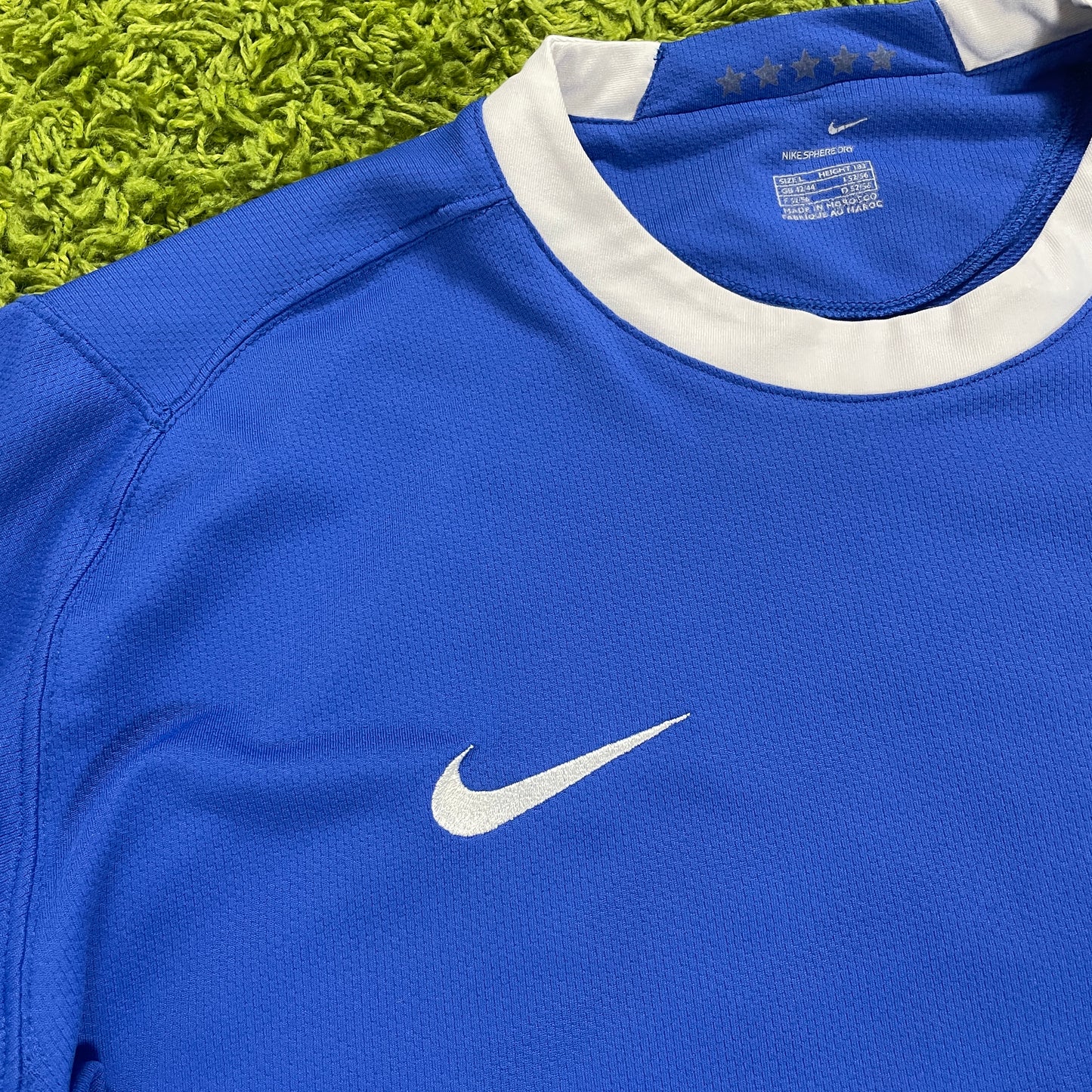 Nike Brasilien Trikot blau Größe L 2006 2008