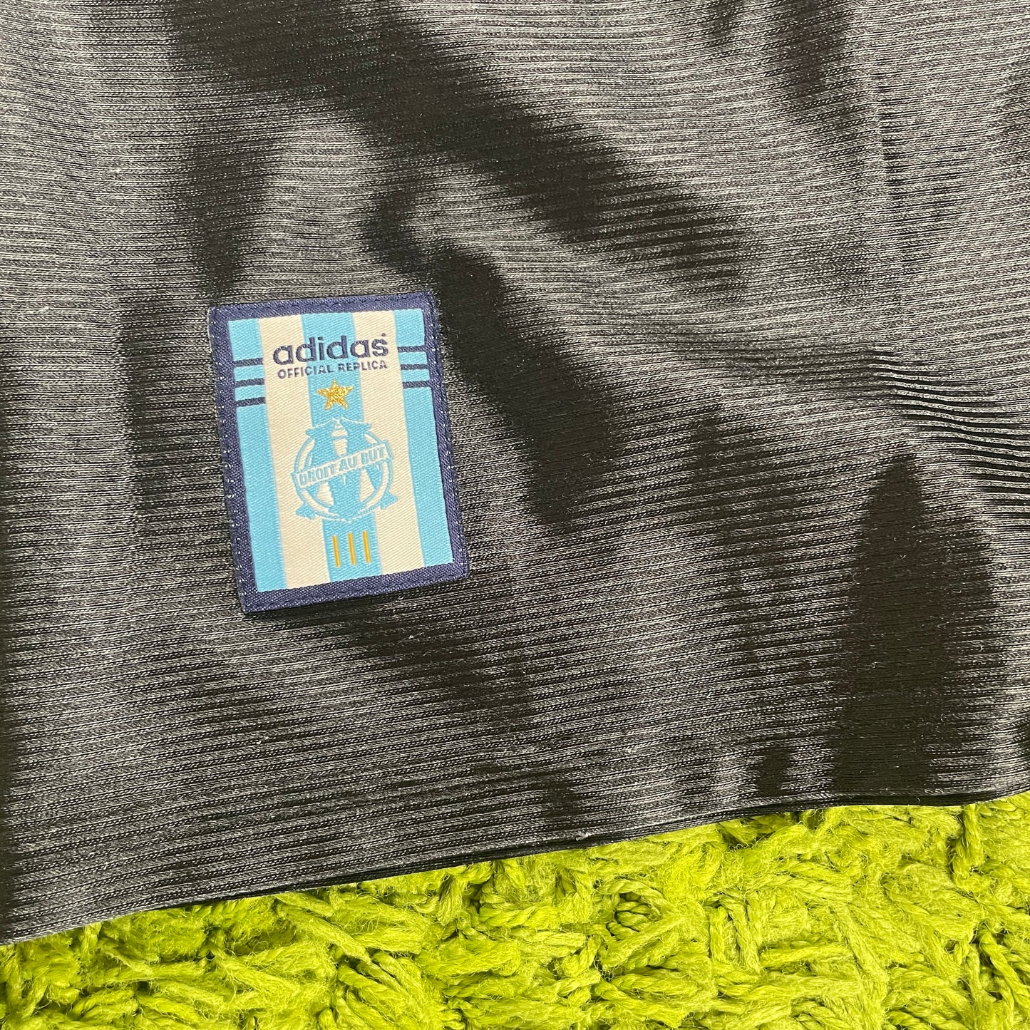 Adidas Olympique Marseille Trikot schwarz Größe XL 1999 2000
