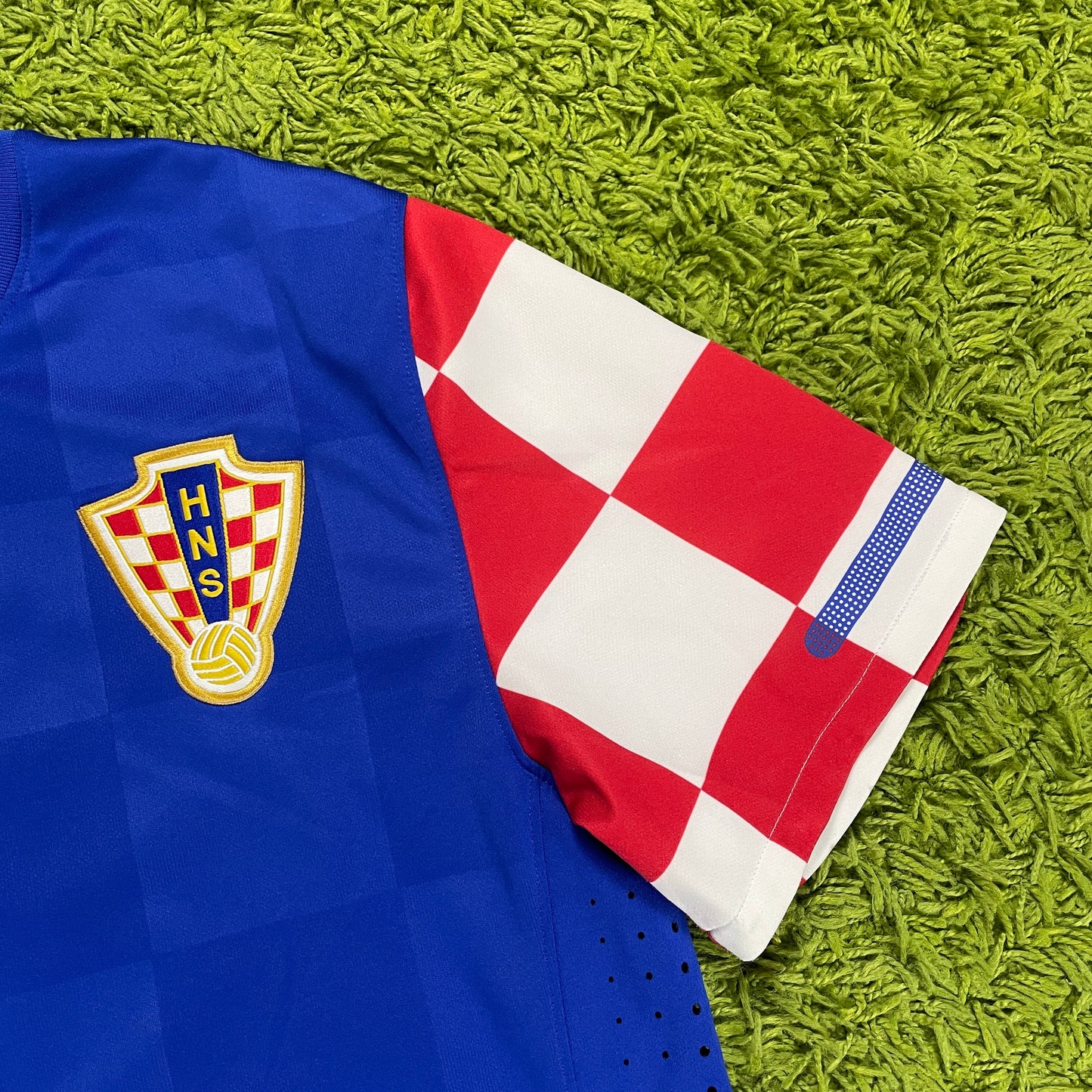 Nike Kroatien Trikot blau Größe L Spielerversion 2010 2012