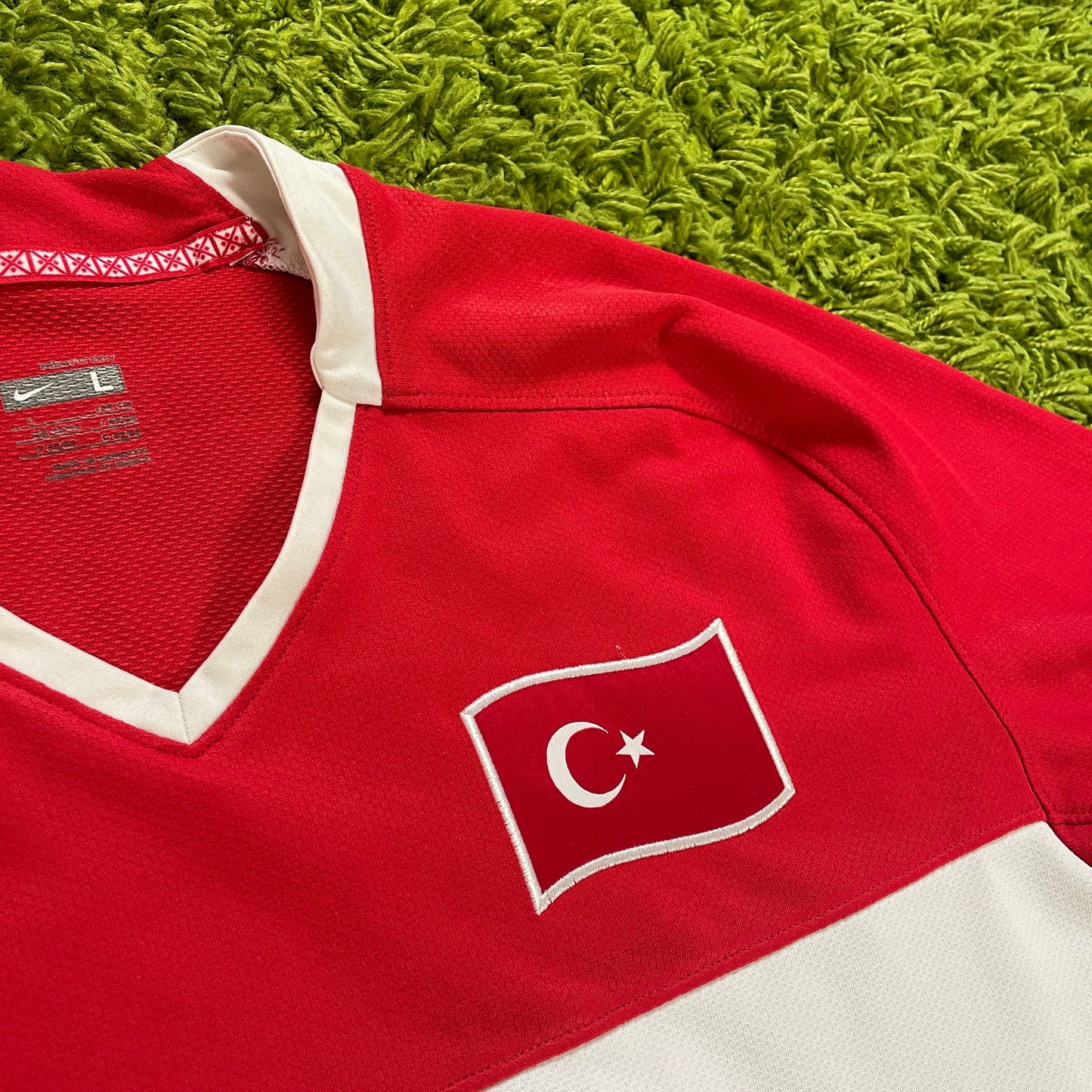 Nike Türkei Emre Belözoglu Trikot rot Größe L 2008