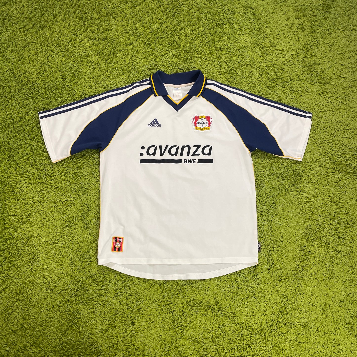 Adidas Bayer 04 Leverkusen Neuville Trikot 2000 2001 Größe XL