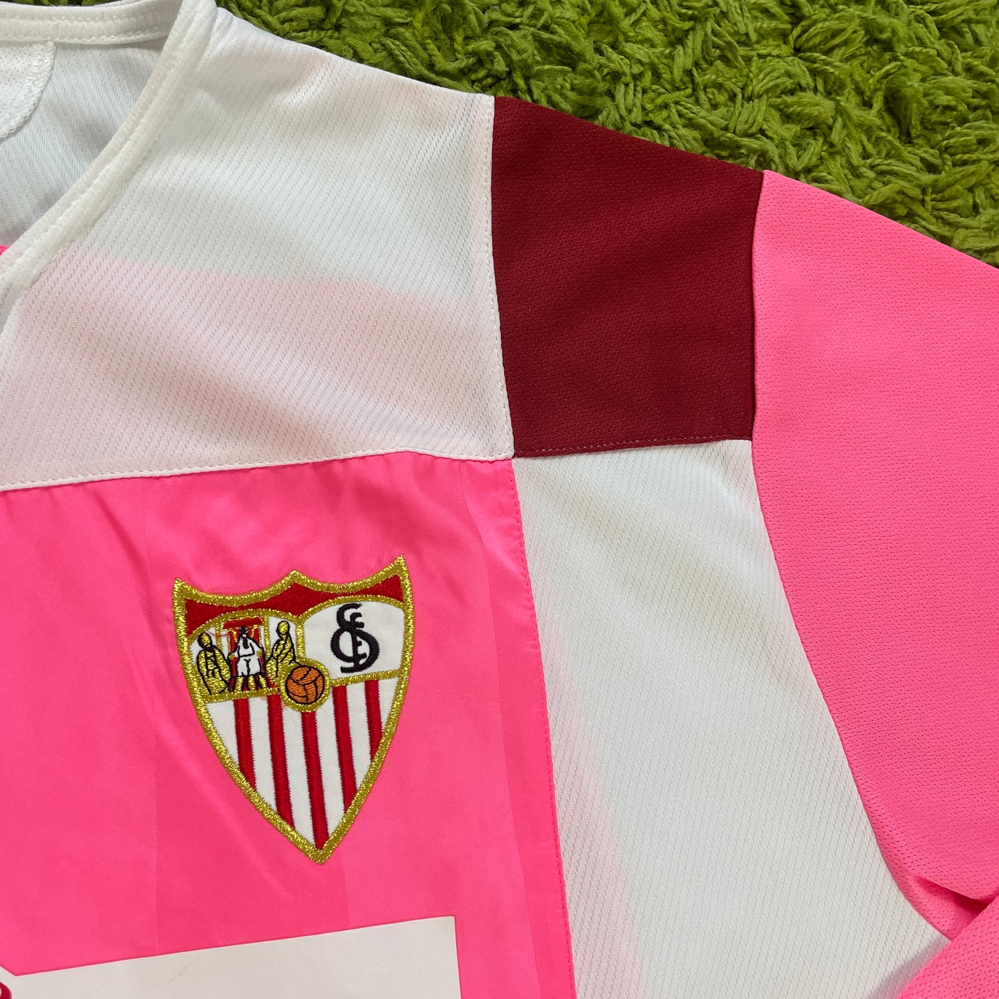 Joma Sevilla FC Trikot pink Größe L 2007 2008
