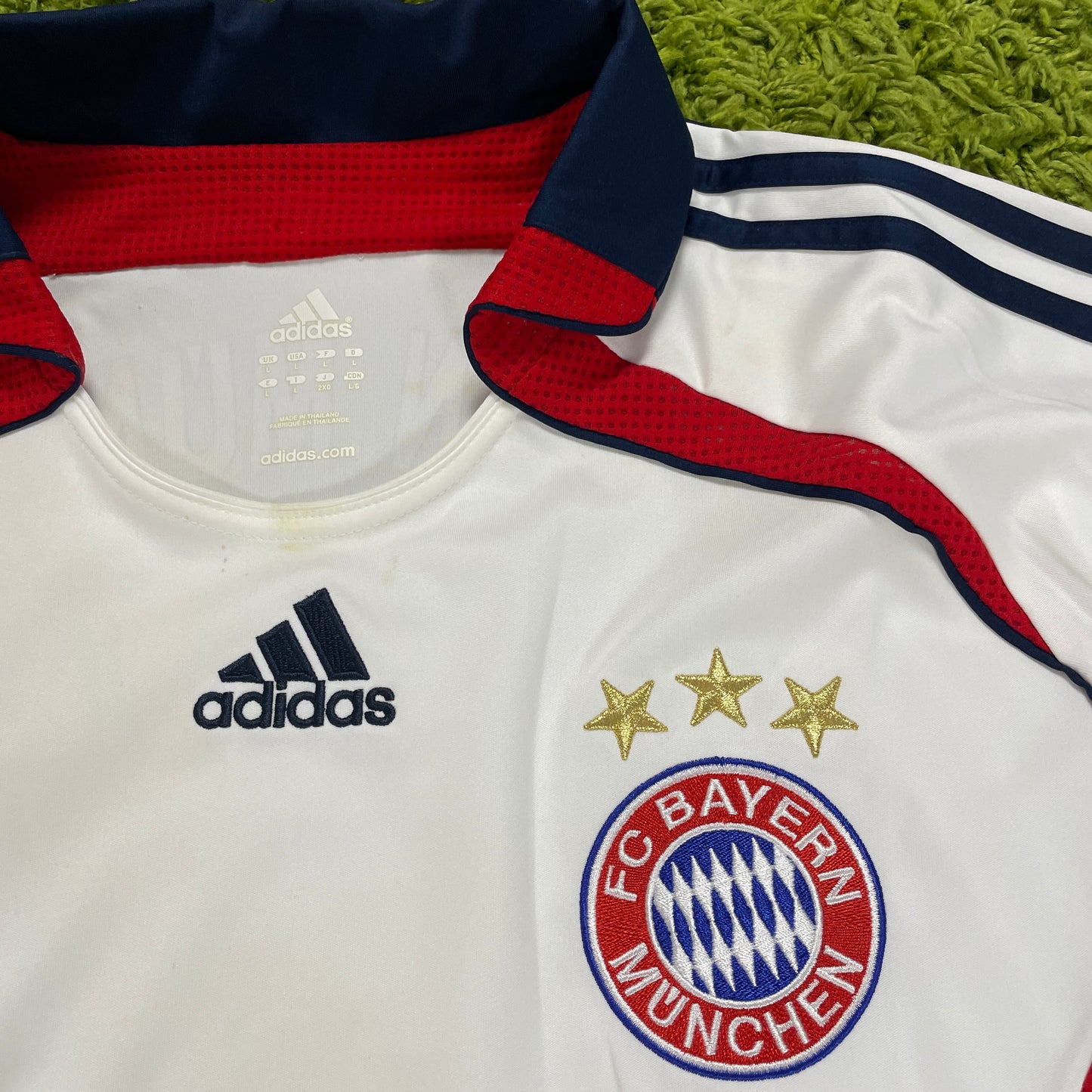 Adidas FC Bayern München Trikot weiß Größe 2006 2007