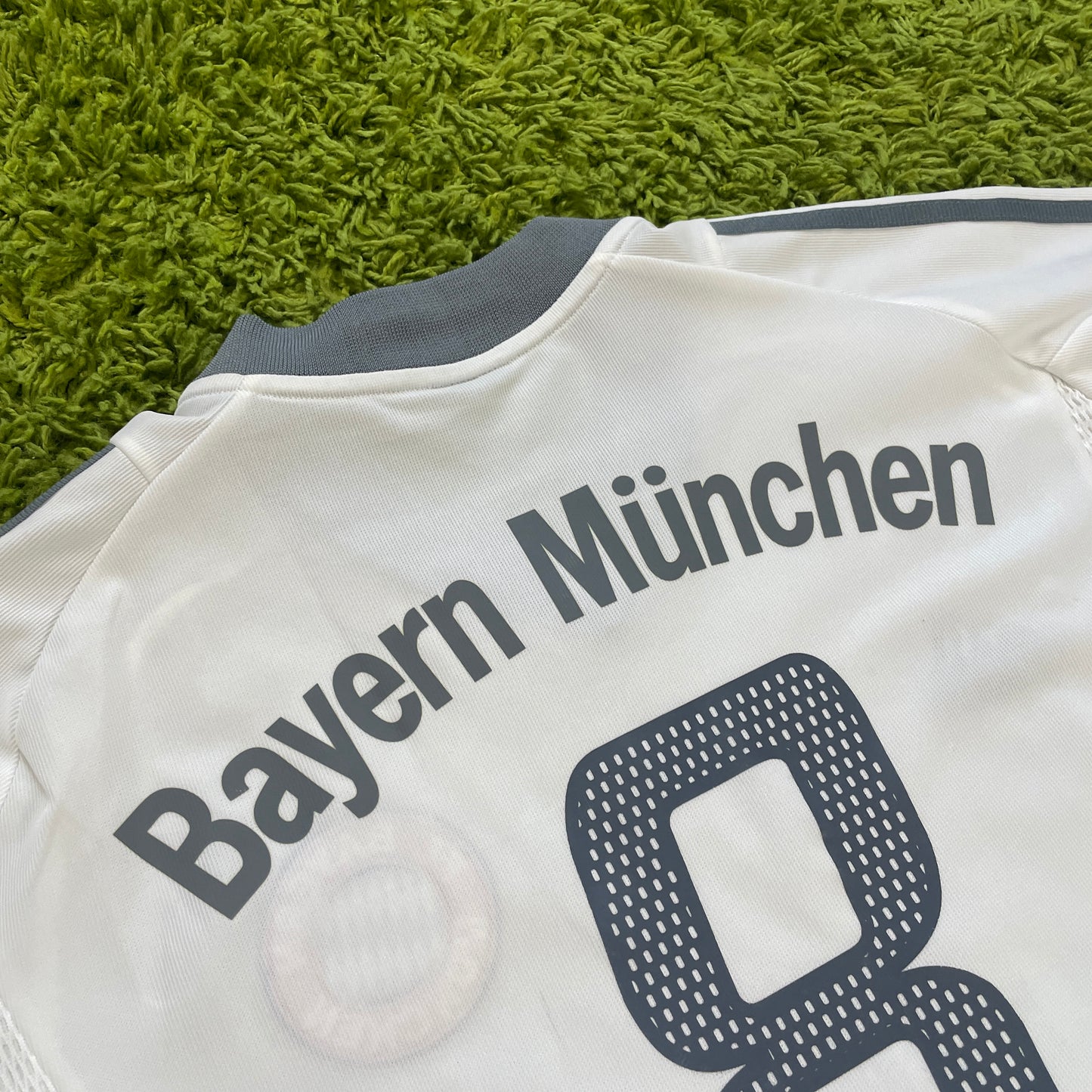 Adidas FC Bayern München Kovac Trikot weiß Größe L 2002 2003