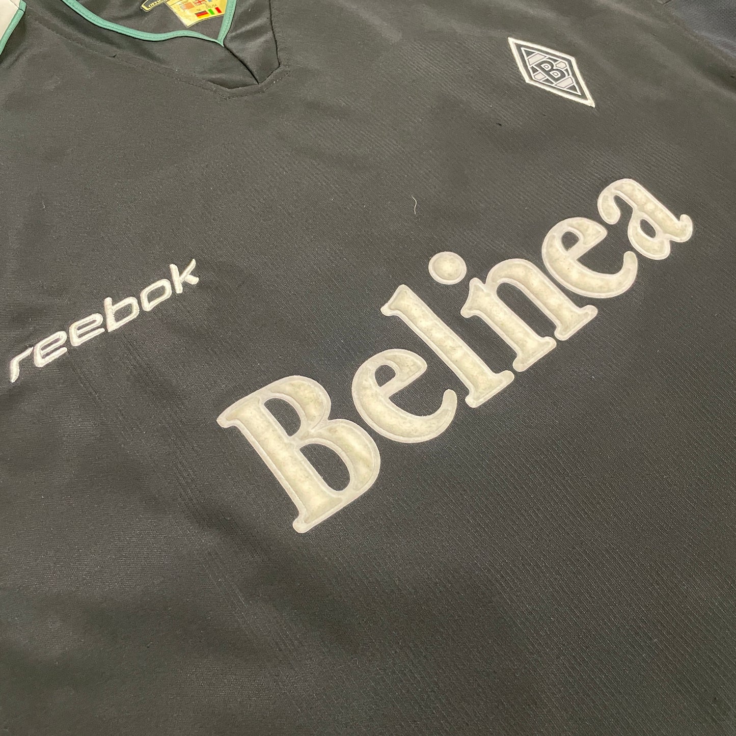 Reebok Borussia Mönchengladbach Lanzaat Trikot schwarz Größe XXL 2001 2002